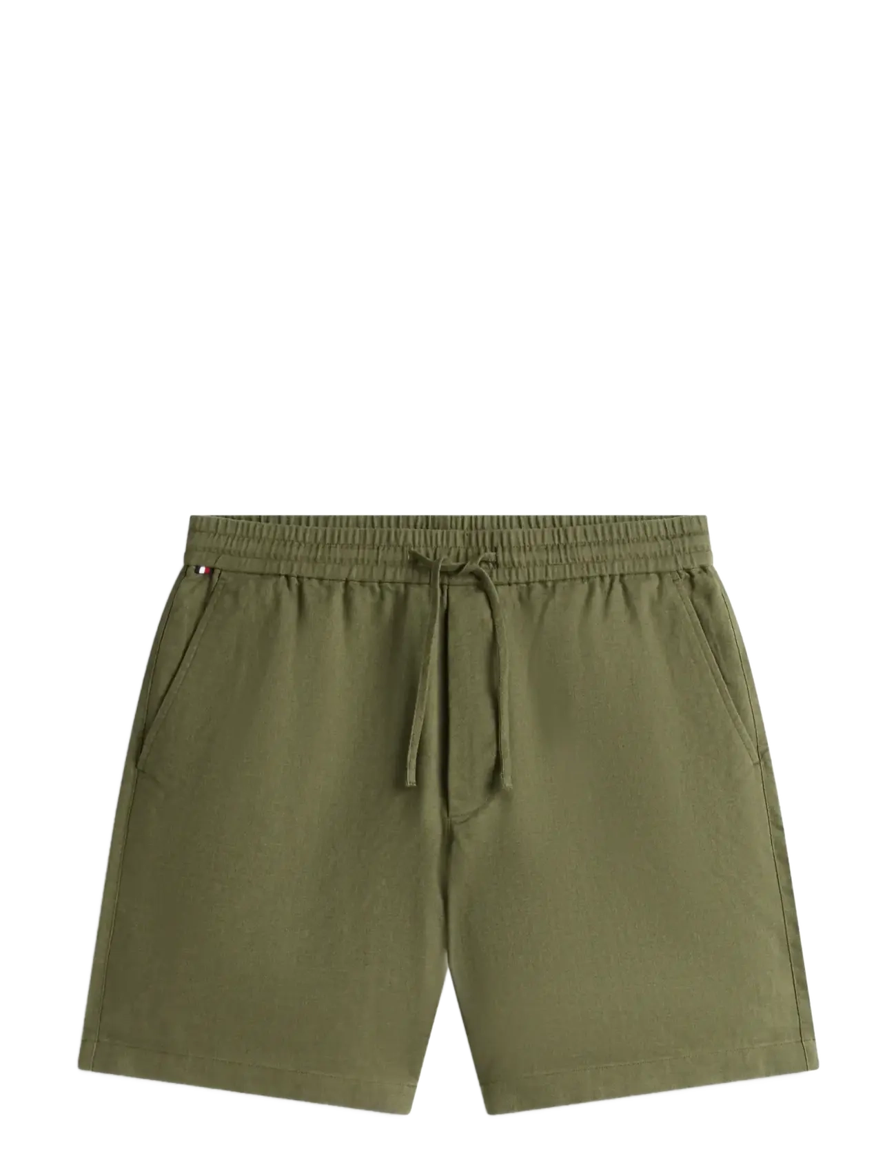 Tommy Hilfiger DOVER 8 PO SORONA LINEN 2/2 - Tøj - DARK ARTICHOKE / khaki/green
