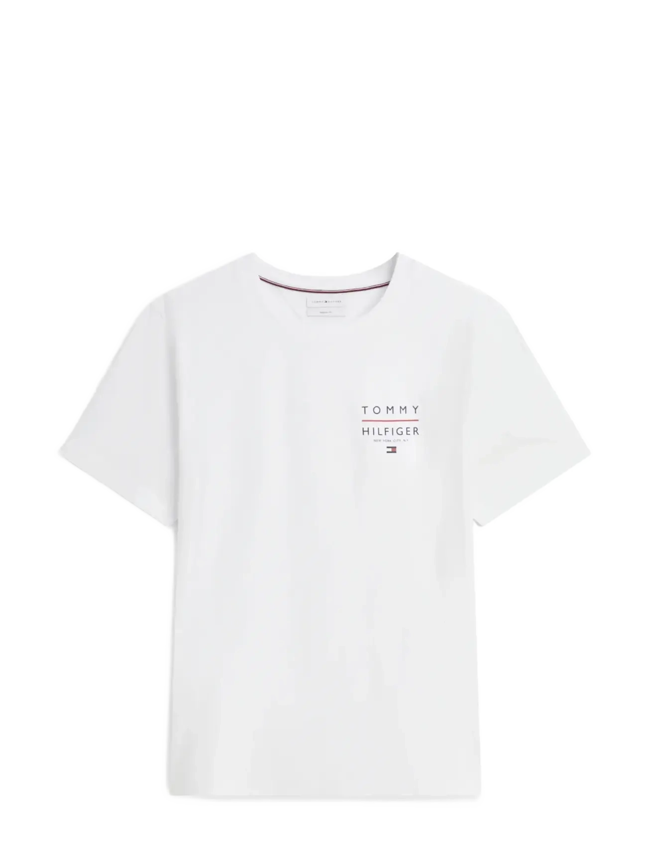 TOMMY HILFIGER Marke Love Left Chest Rwb Tee Weiß - XXL - Herren