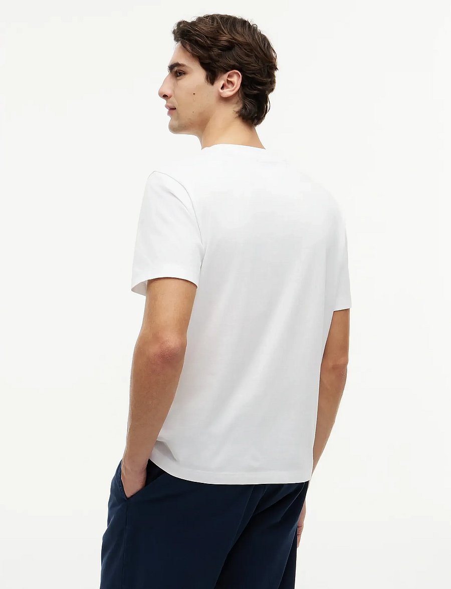 Tommy Hilfiger - BRAND LOVE LEFT CHEST RWB TEE - short-sleeved t-shirts - white - 2