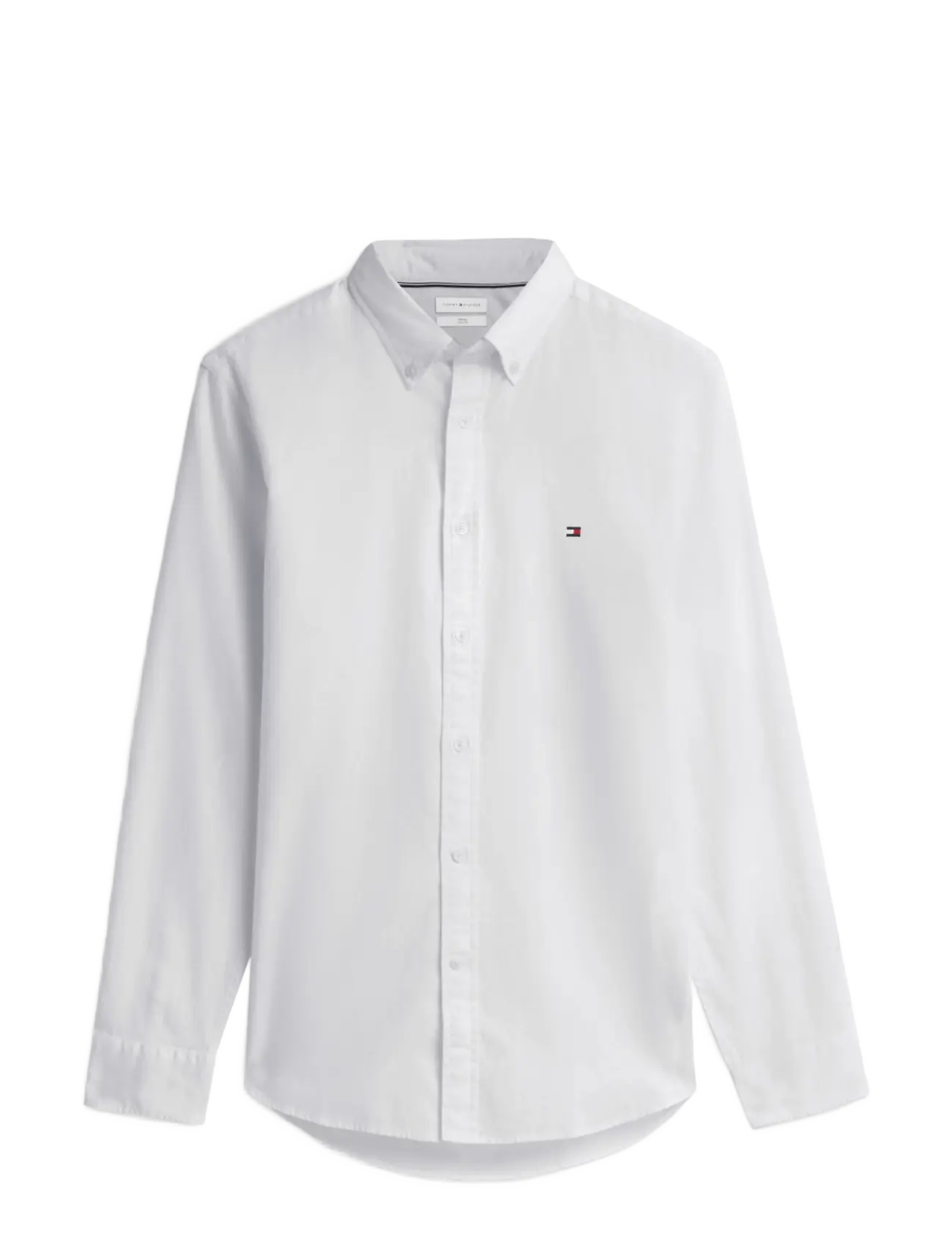Tommy Hilfiger - FLEX DOBBY SF SHIRT - freizeithemden - white - 1