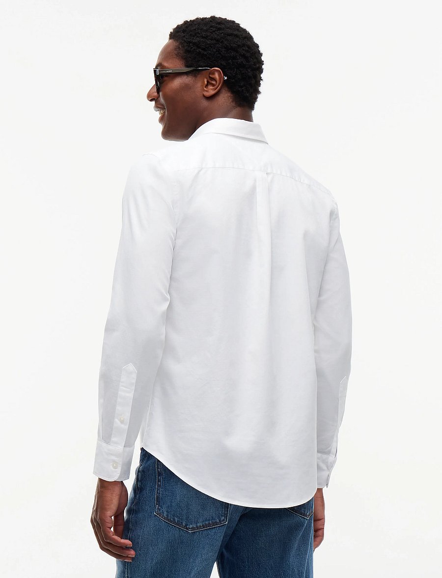 Tommy Hilfiger - FLEX DOBBY SF SHIRT - freizeithemden - white - 2