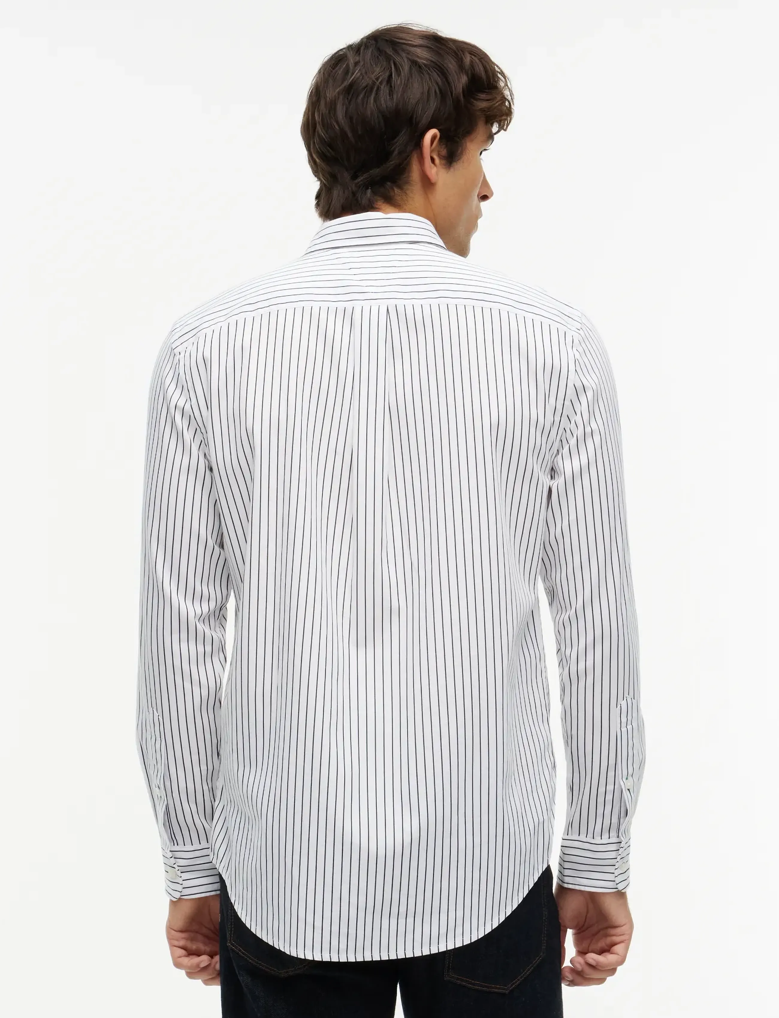 Tommy Hilfiger - FLEX HAIRLINE POPLIN RF SHIRT - gestreifte hemden - white   stripe - 2