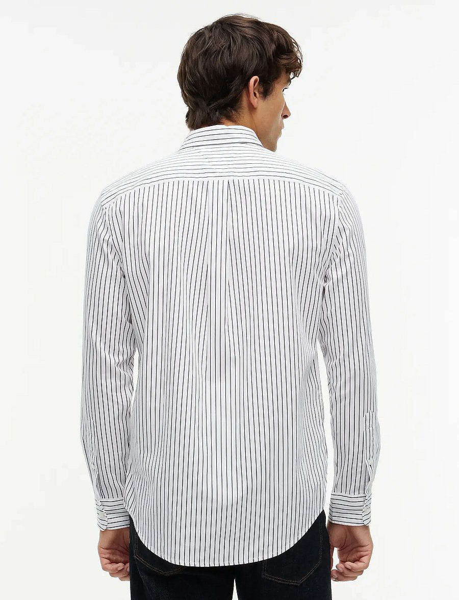 Tommy Hilfiger - FLEX HAIRLINE POPLIN RF SHIRT - gestreifte hemden - white stripe - 2