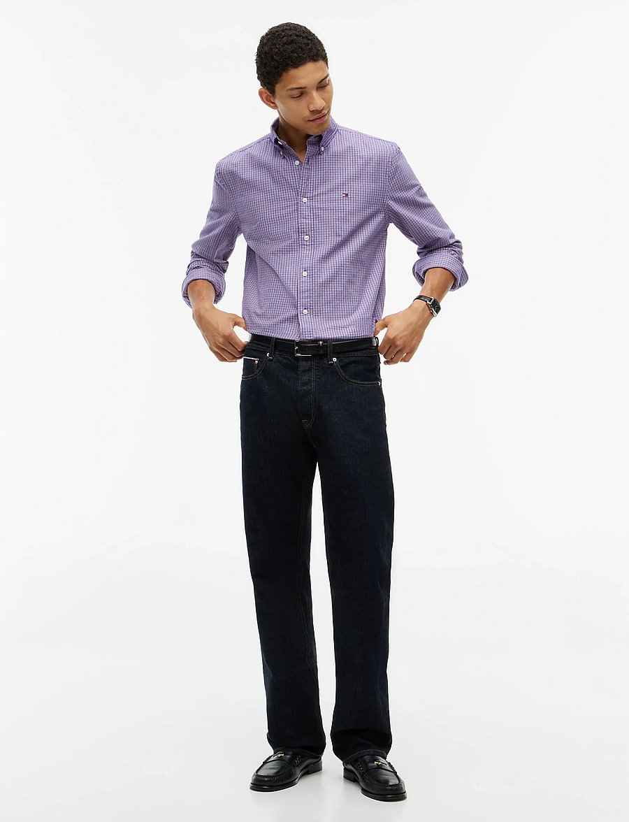 Tommy Hilfiger - HERITAGE OXFORD TARTAN RF SHIRT - oxford-hemden - medium red check - 4