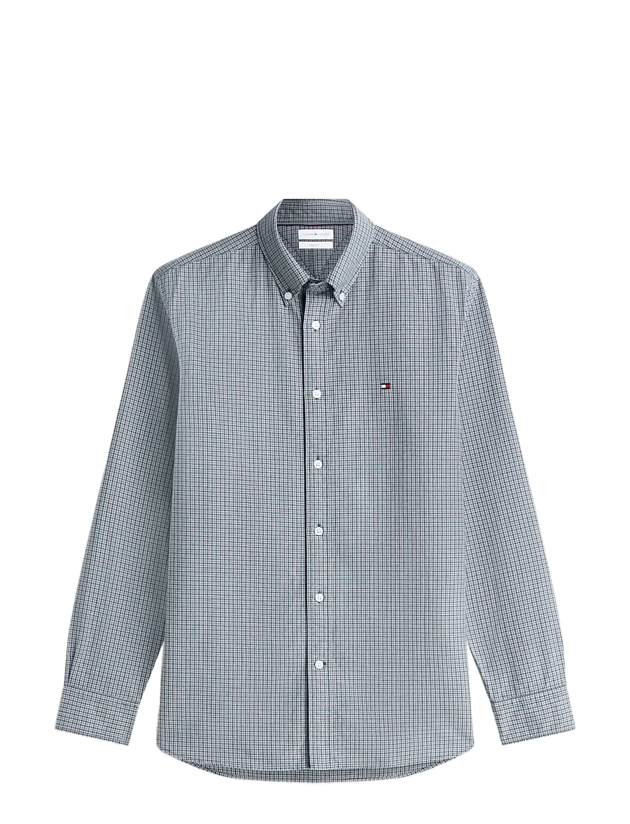 Tommy Hilfiger - HERITAGE OXFORD TARTAN RF SHIRT - oxfordi särgid - ornamental green check - 1