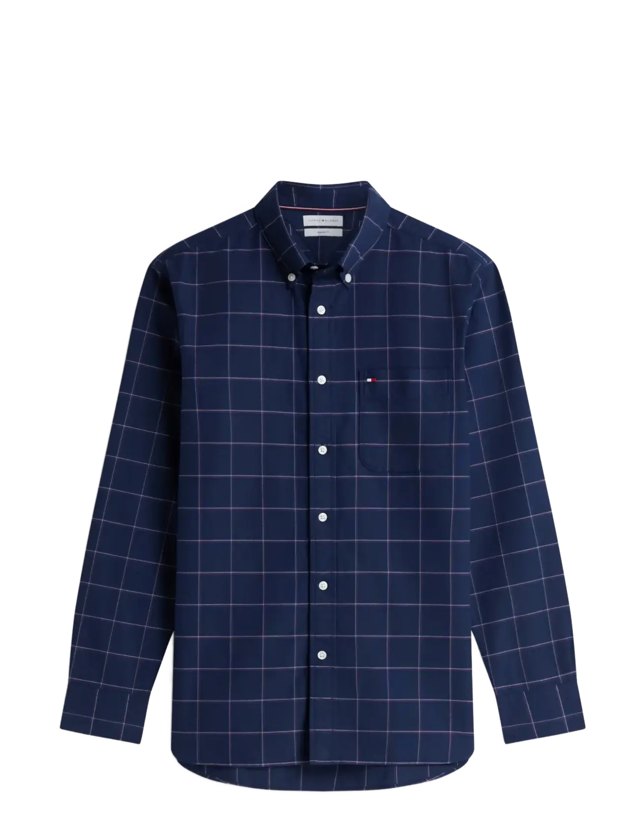 Tommy Hilfiger - HERITAGE OXF SEAS CHECK RF SHIRT - carbon navy   check - 1