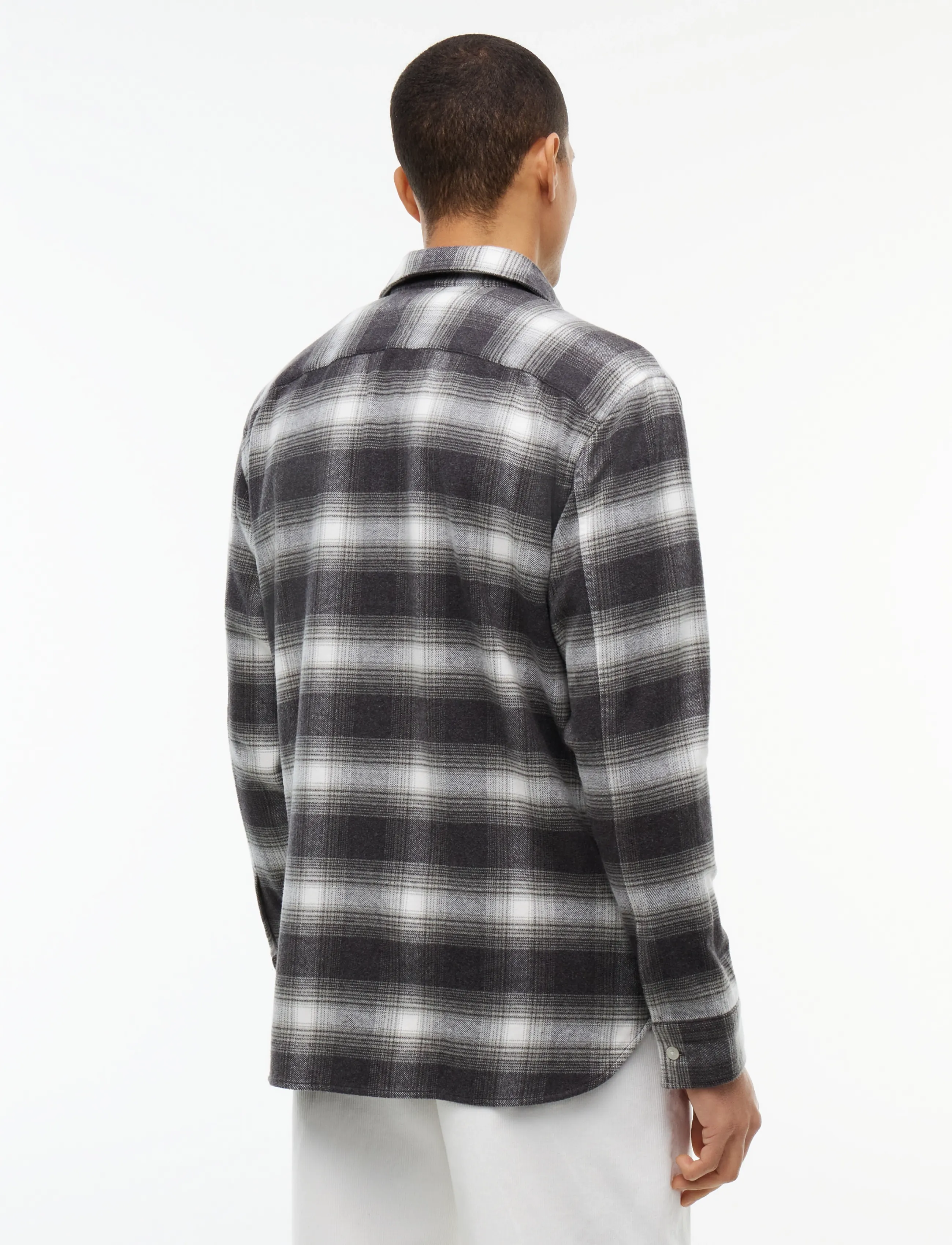 Tommy Hilfiger - FLANNEL CHECK OVERSHIRT - shoppa efter tillfälle - dark grey heather   check - 2