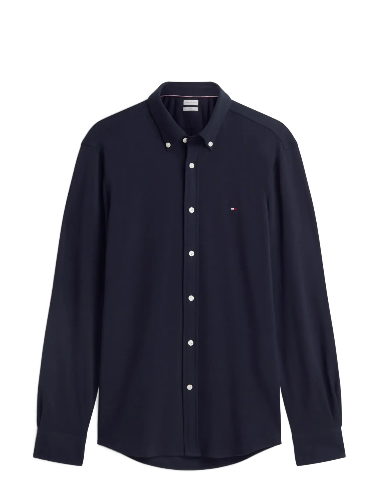 Tommy Hilfiger - KNITTED SHIRT SF - casual skjortor - navy blue - 1
