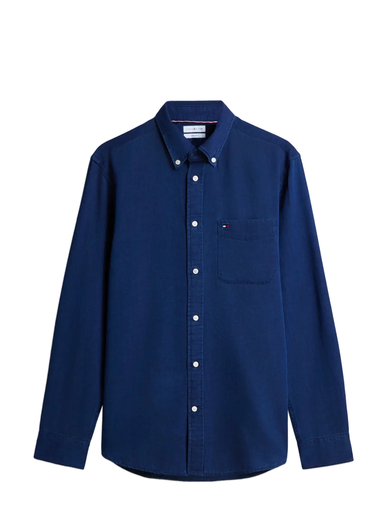 Tommy Hilfiger - CHAMBRAY RF SHIRT - dark blue chambray - 1