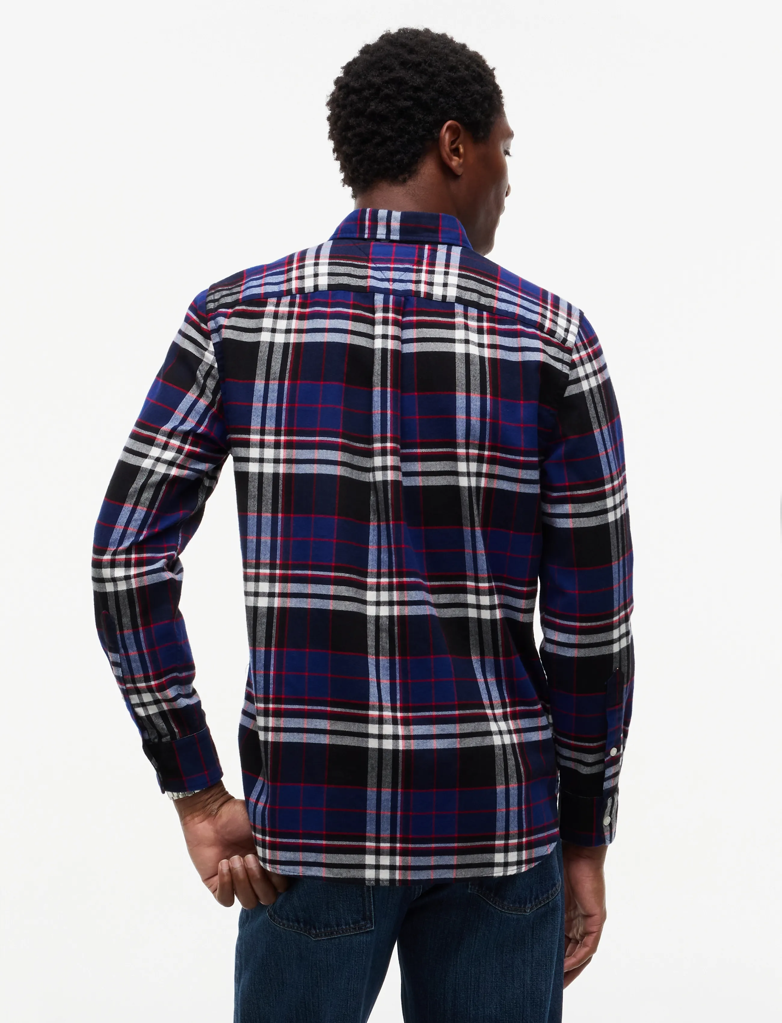 Tommy Hilfiger - HERO FLANNEL TARTN CHCK RF SHIRT - navy blue   check - 2