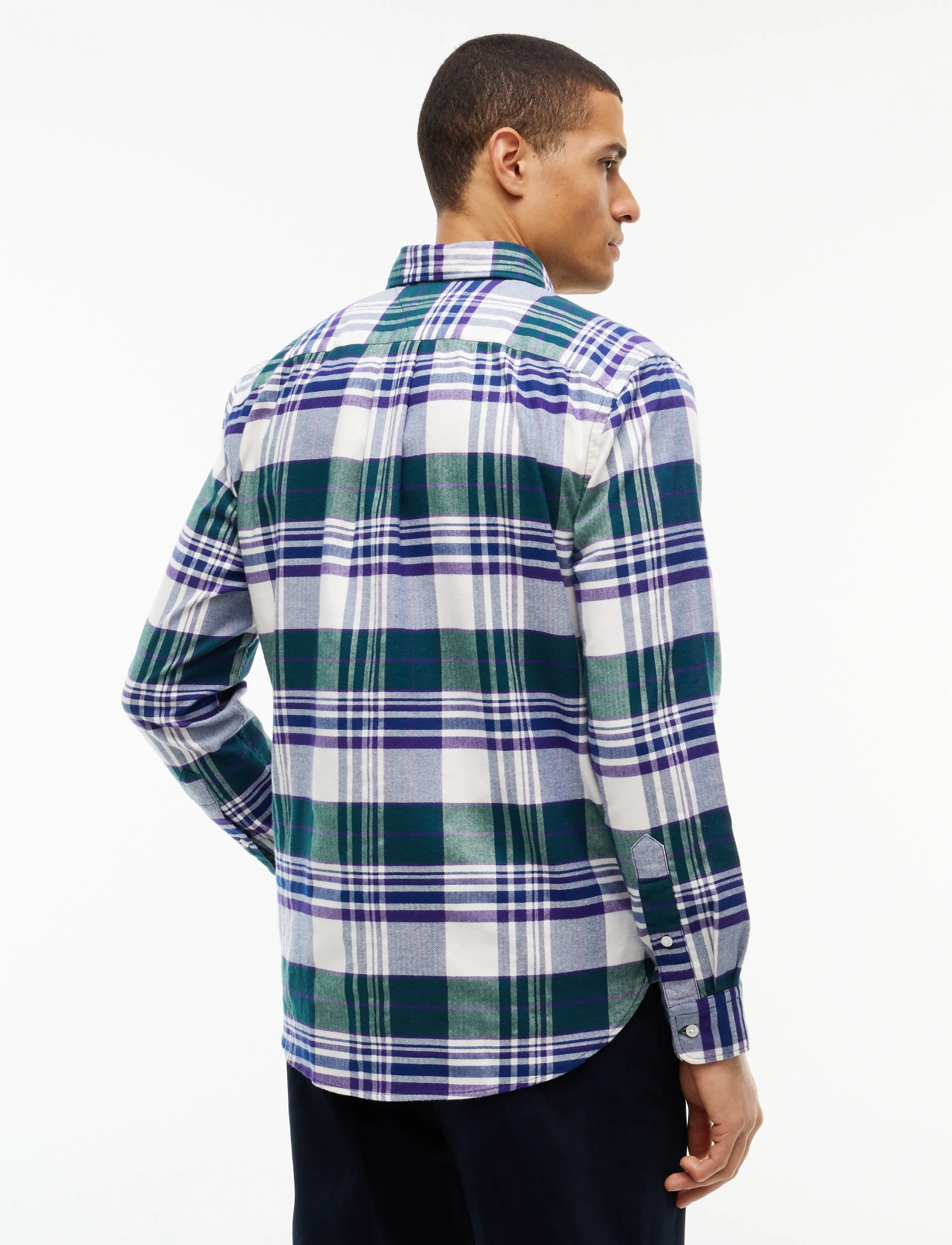 Tommy Hilfiger - HERO FLANNEL TARTN CHCK RF SHIRT - ornamental green   check - 2