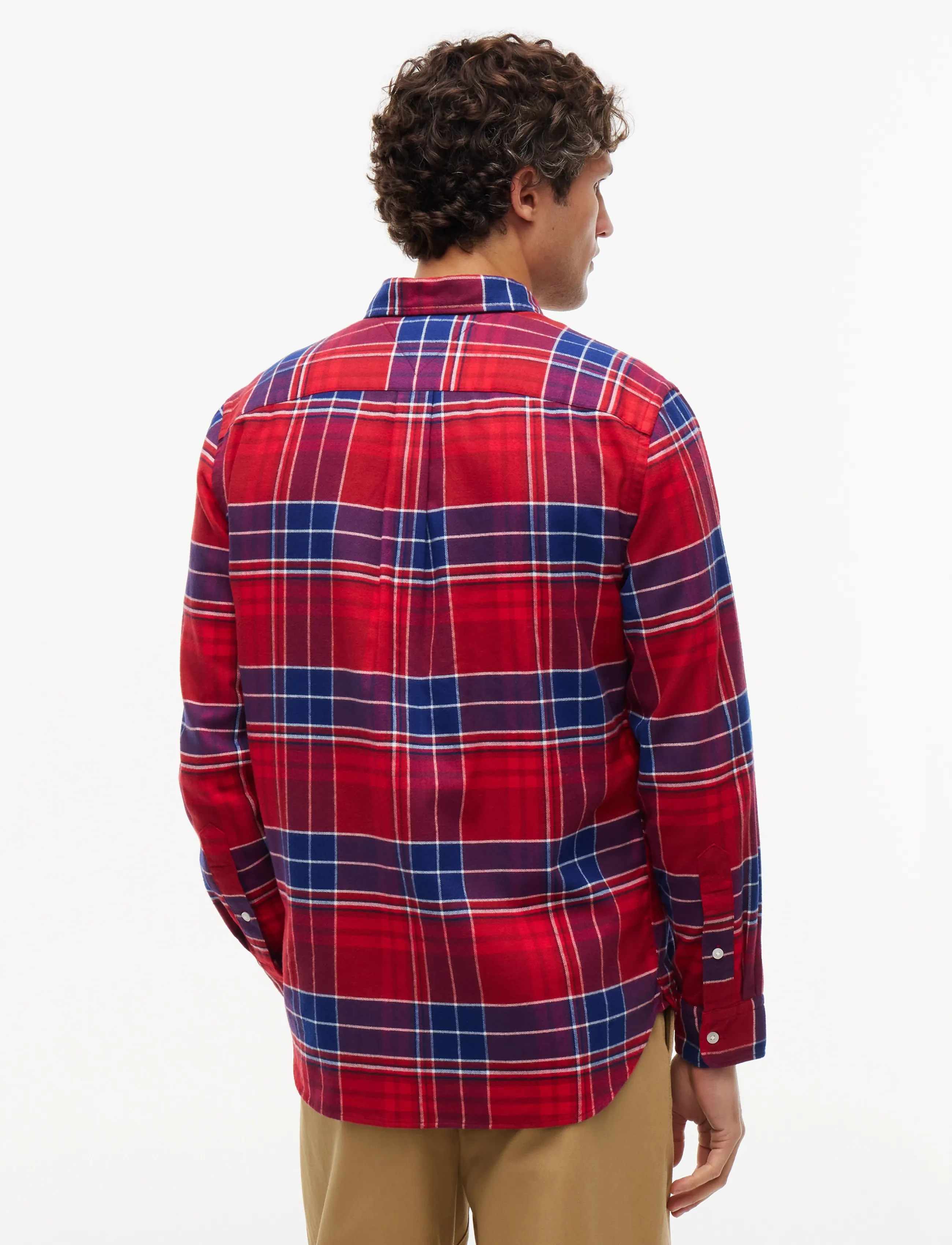 Tommy Hilfiger - HERO FLANNEL TARTN CHCK RF SHIRT - regatta red   check - 2
