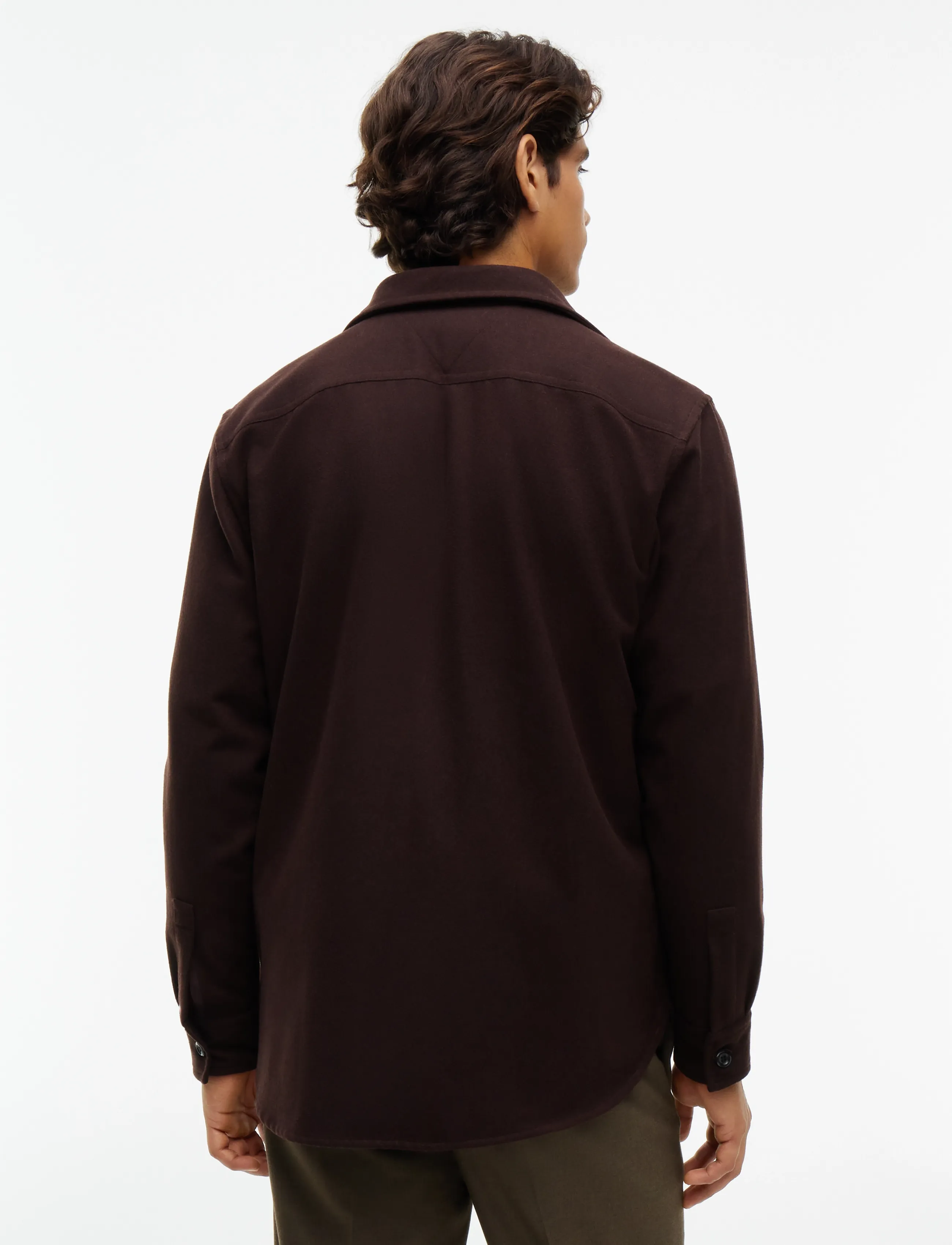 Tommy Hilfiger - CPO CLASSIC FIT ICON COLLAR - jacken - chocolate - 2