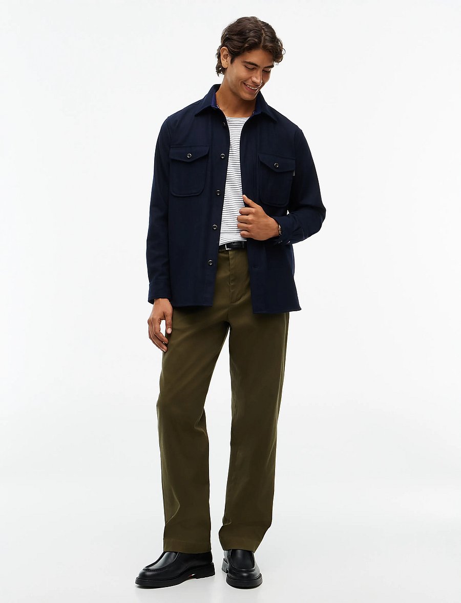 Tommy Hilfiger - CPO CLASSIC FIT ICON COLLAR - jakker - navy blue - 4