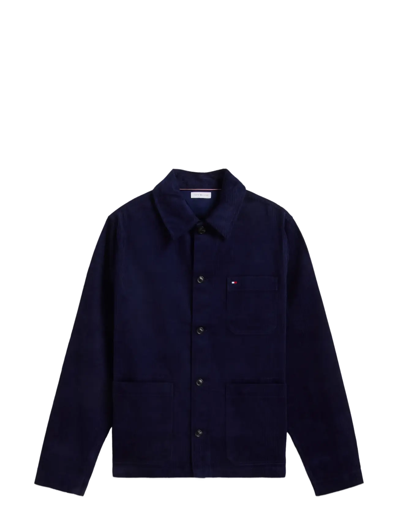 Tommy Hilfiger - CORDUROY CHORE SHIRT JACKET - Überhemden - imperial navy - 1