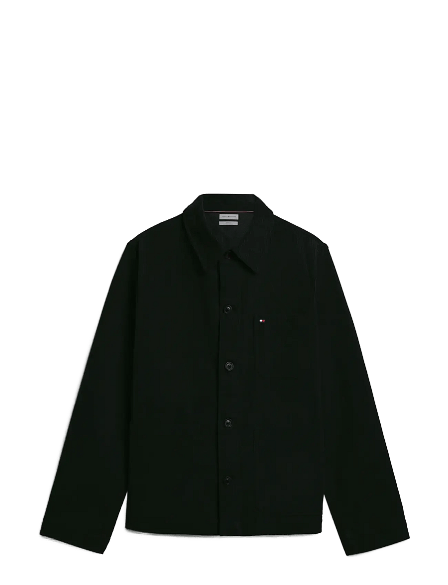 Tommy Hilfiger - CORDUROY CHORE SHIRT JACKET - sügisjoped - riverbed green - 1