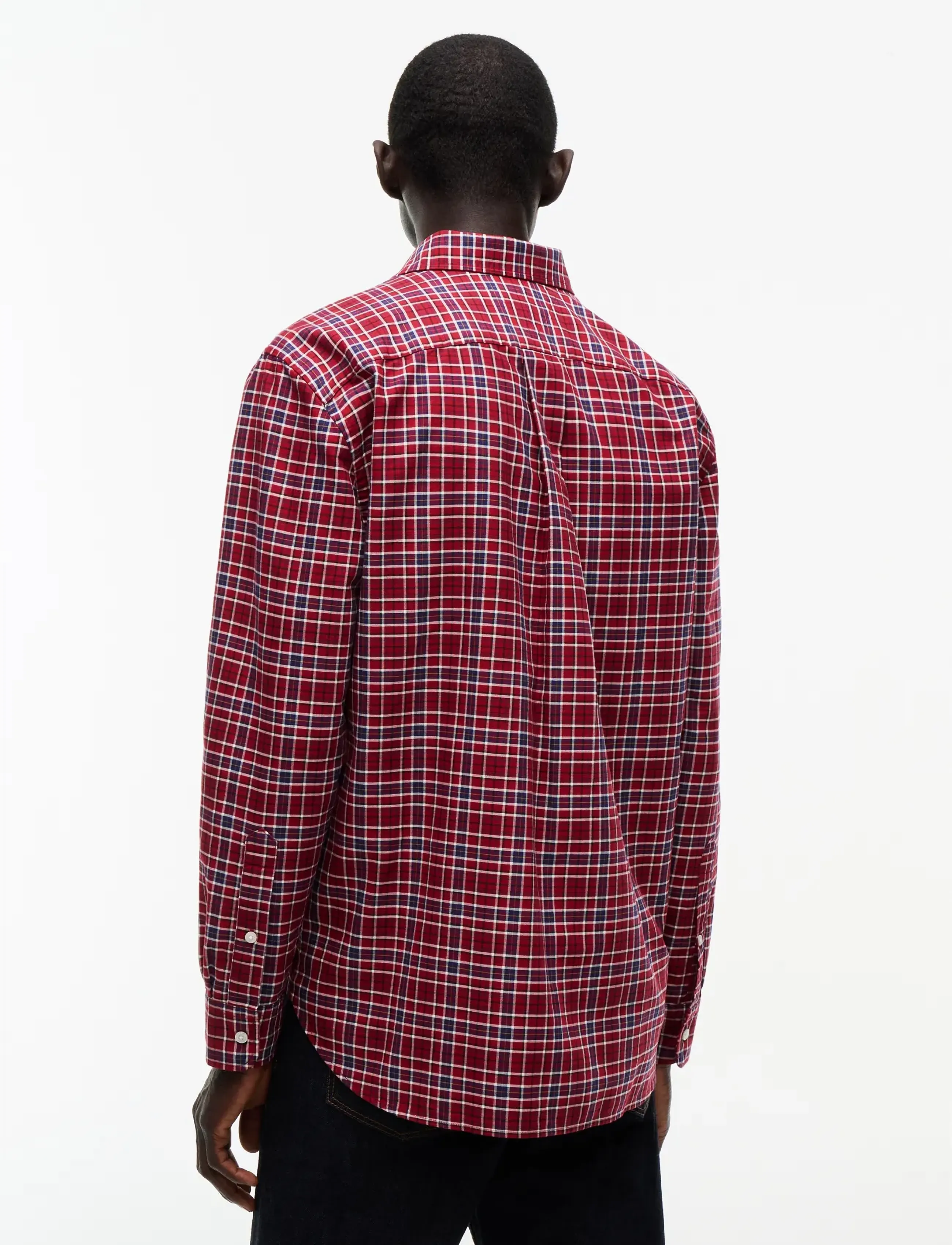 Tommy Hilfiger - OXFORD TARTAN CHECK CF SHT - regatta red   check - 2
