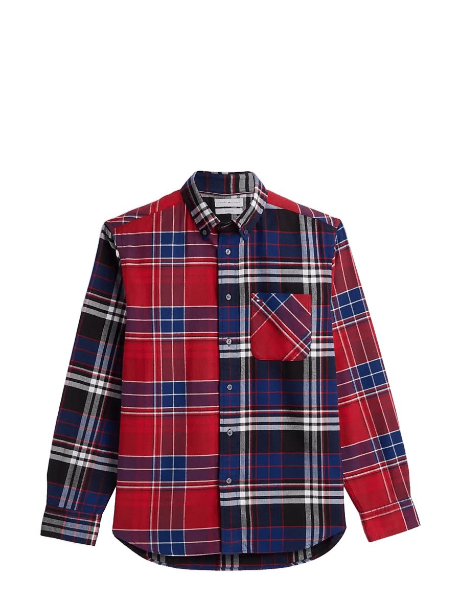 Tommy Hilfiger - FLANNEL BLOCKING CF SHIRT - flanell-hemden - regatta red check - 1