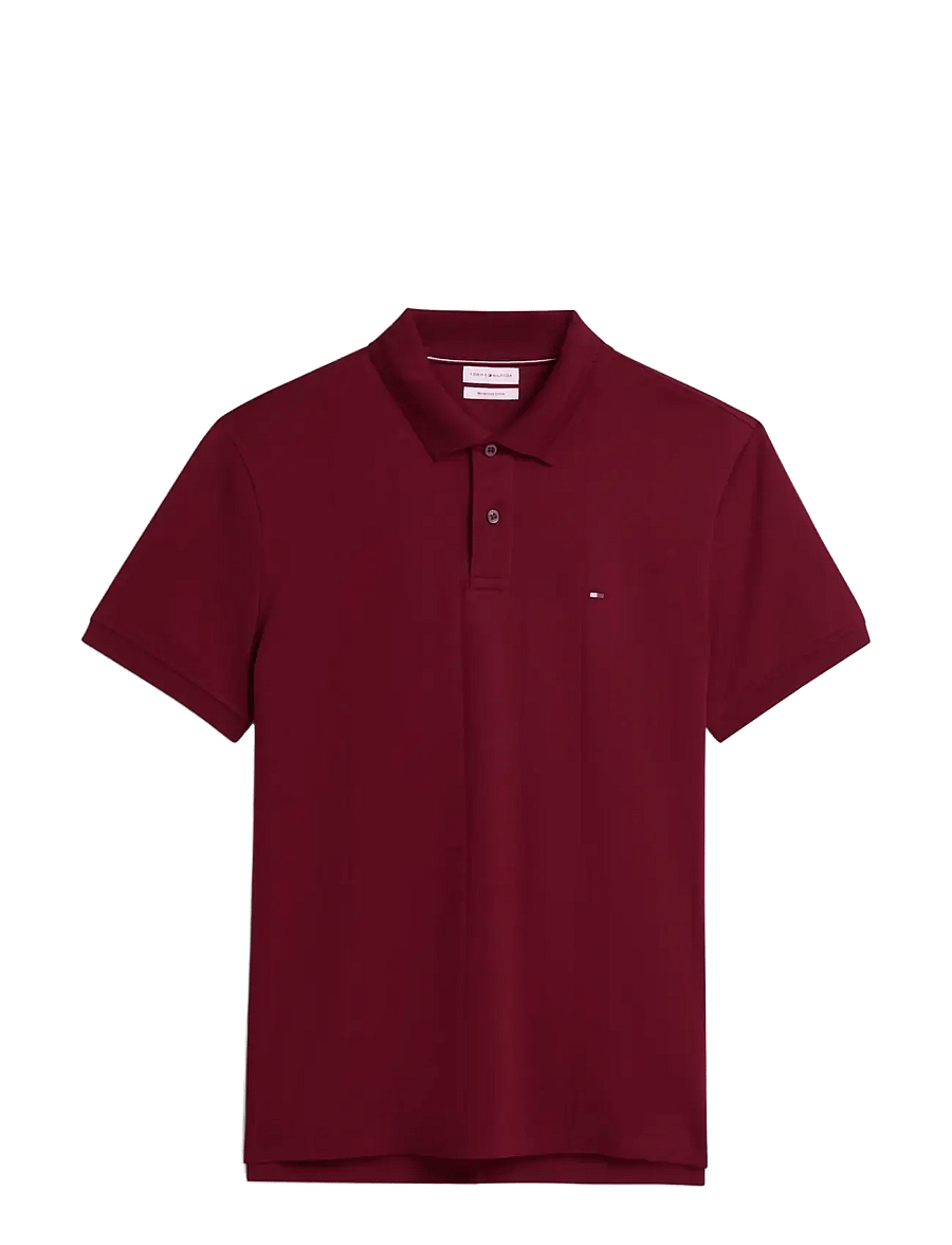 Tommy Hilfiger - TONAL VERT STRIPE LUX INTERLOCK - osta olukorra järgi - burgundy - 1