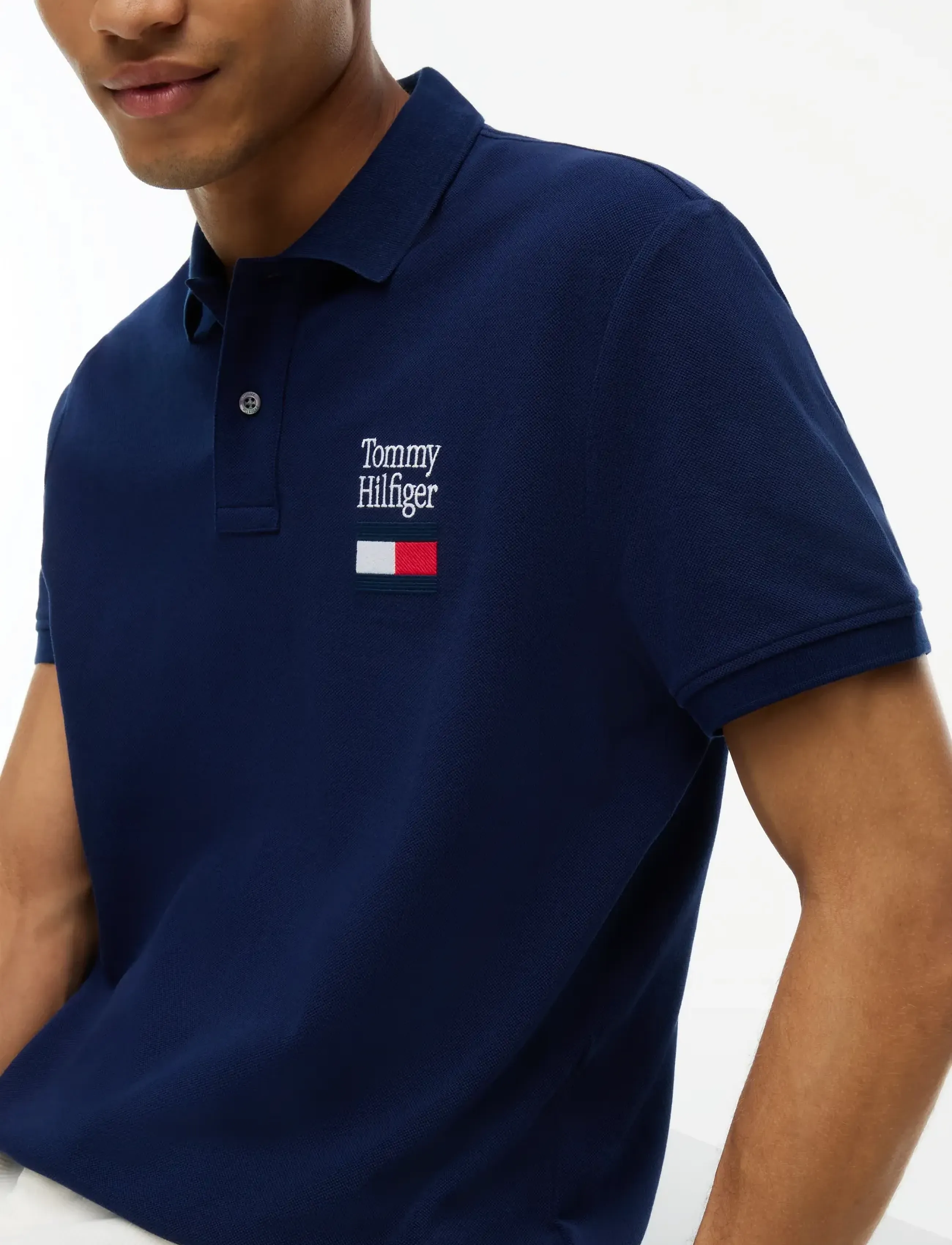 Tommy Hilfiger - LA GRAPHIC REG POLO - carbon navy - 3