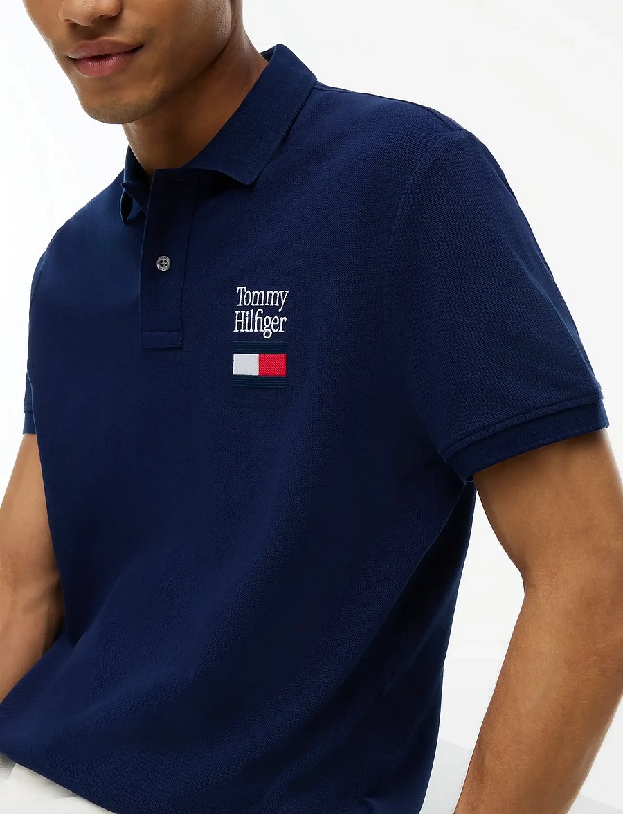 Tommy Hilfiger - LA GRAPHIC REG POLO - carbon navy - 3