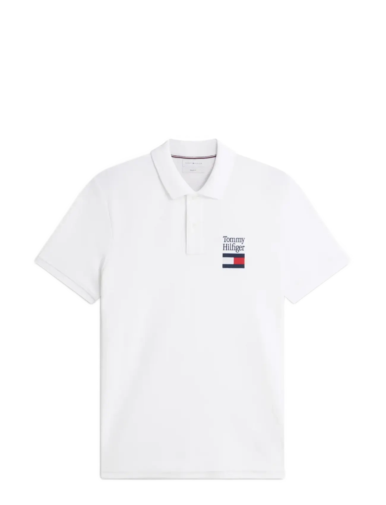 Tommy Hilfiger - LA GRAPHIC REG POLO - kortärmade pikéer - white - 1