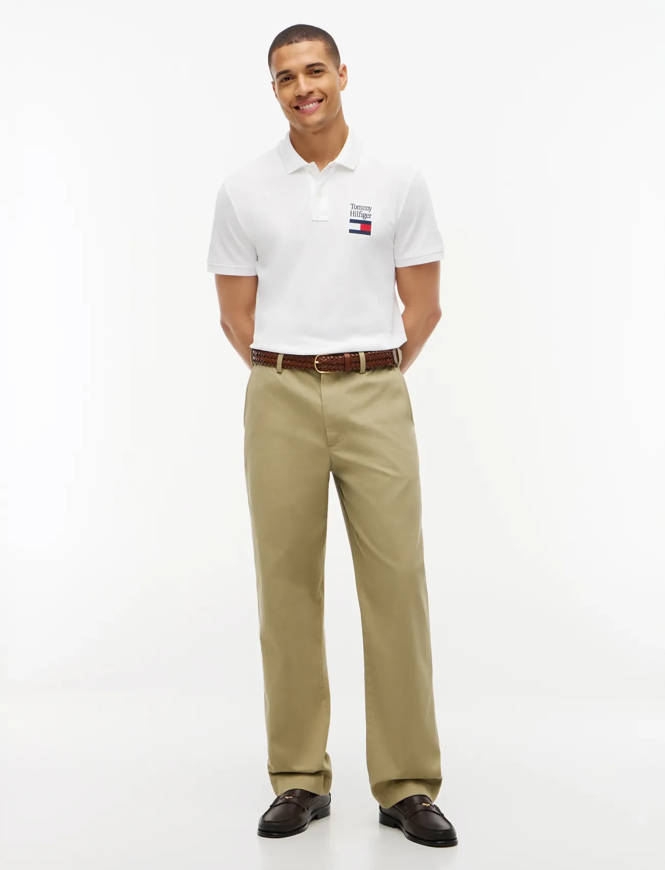 Tommy Hilfiger - LA GRAPHIC REG POLO - kortärmade pikéer - white - 4