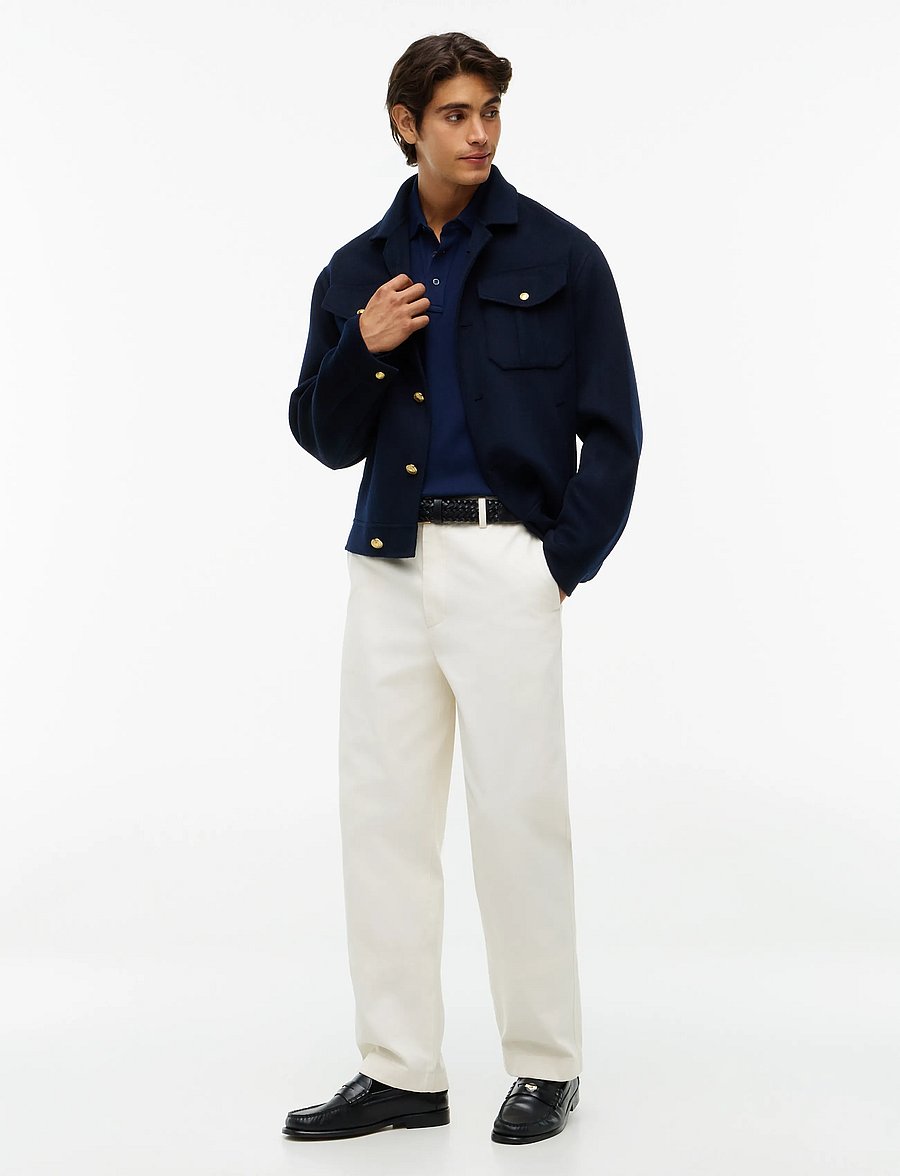 Tommy Hilfiger - LS WAFFLE REG POLO - long-sleeved knitted polos - carbon navy - 4