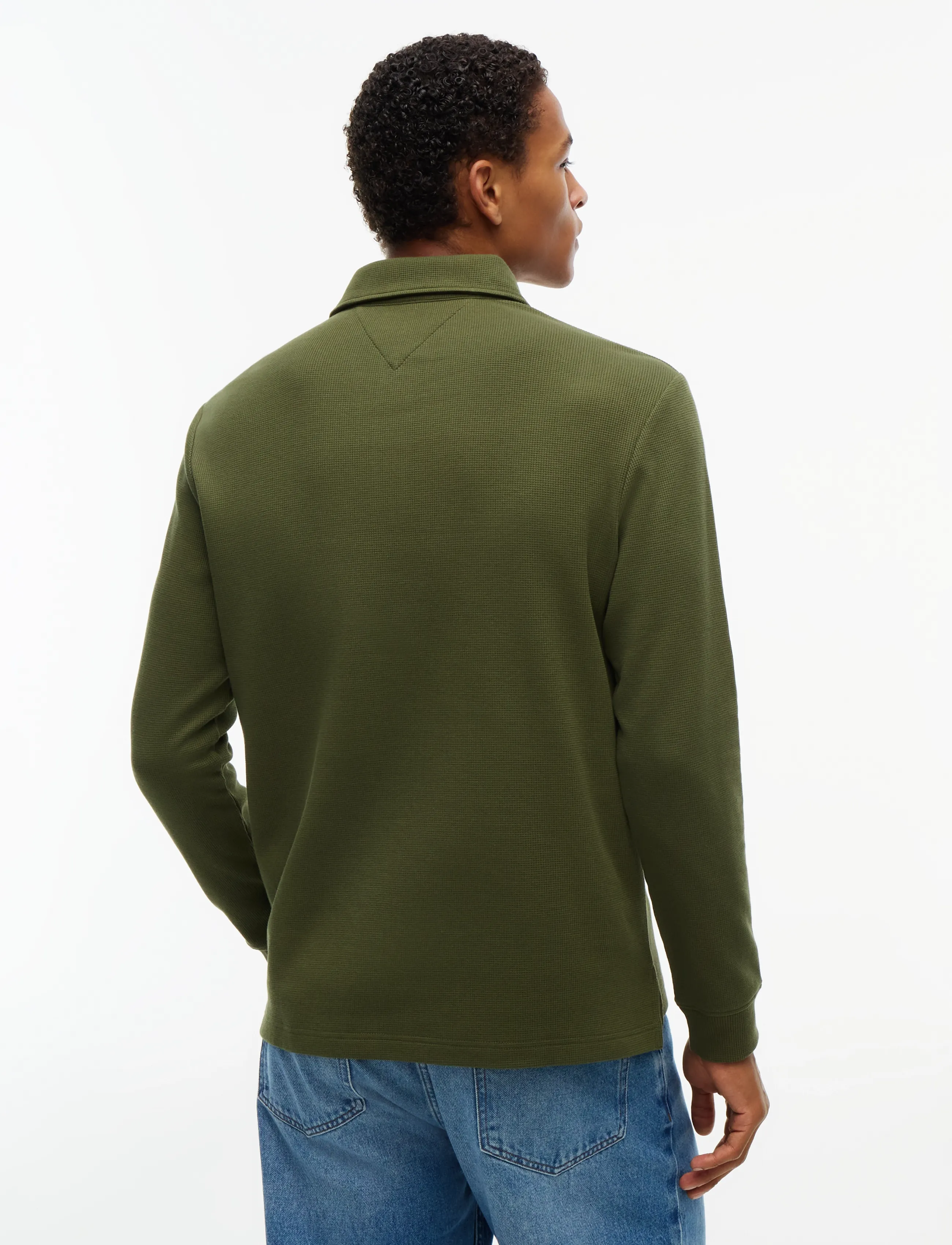 Tommy Hilfiger - LS WAFFLE REG POLO - huntsman green - 2
