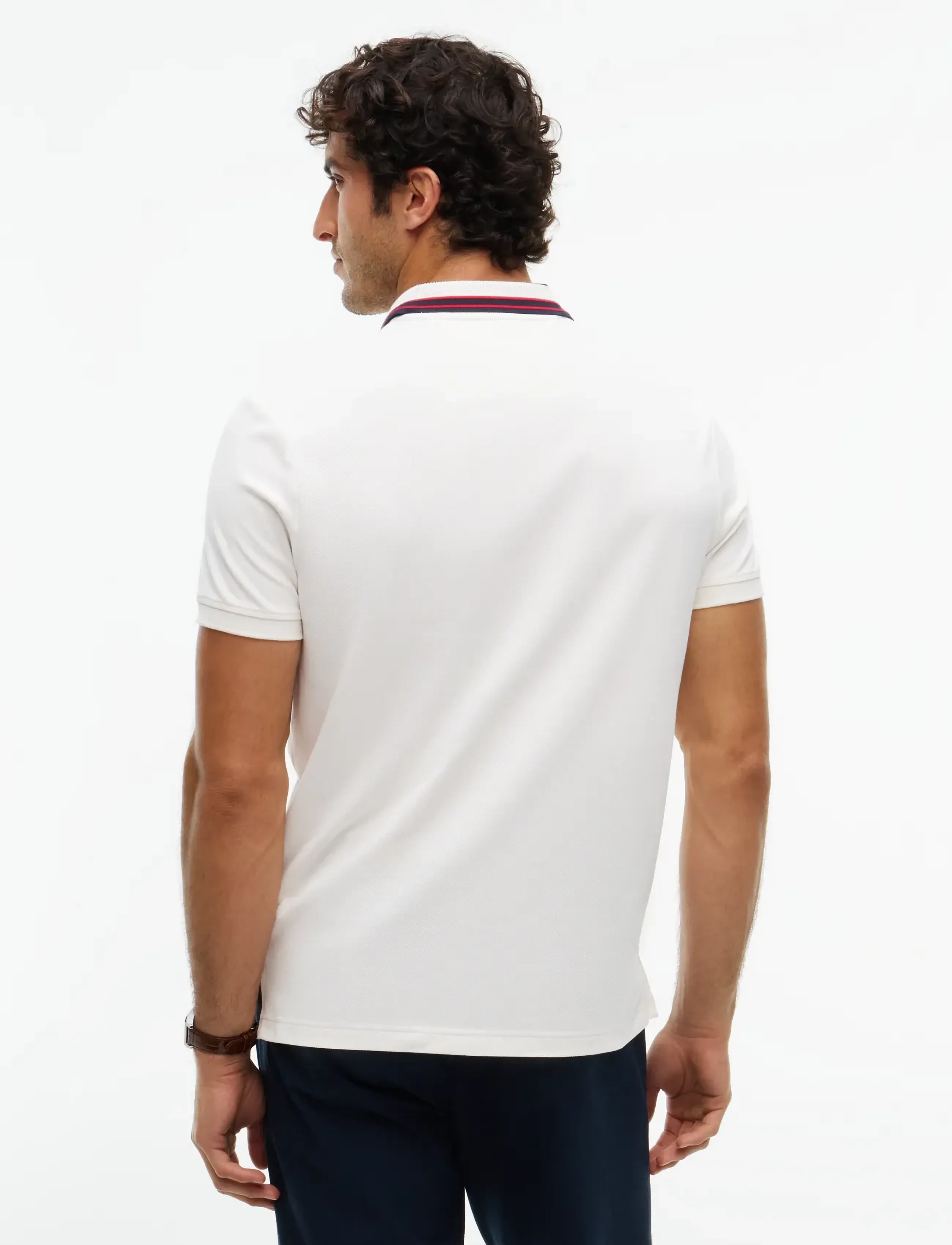 Tommy Hilfiger - LEFT CHEST GRAPHIC REG POLO - kortärmade pikéer - ivory petal - 2