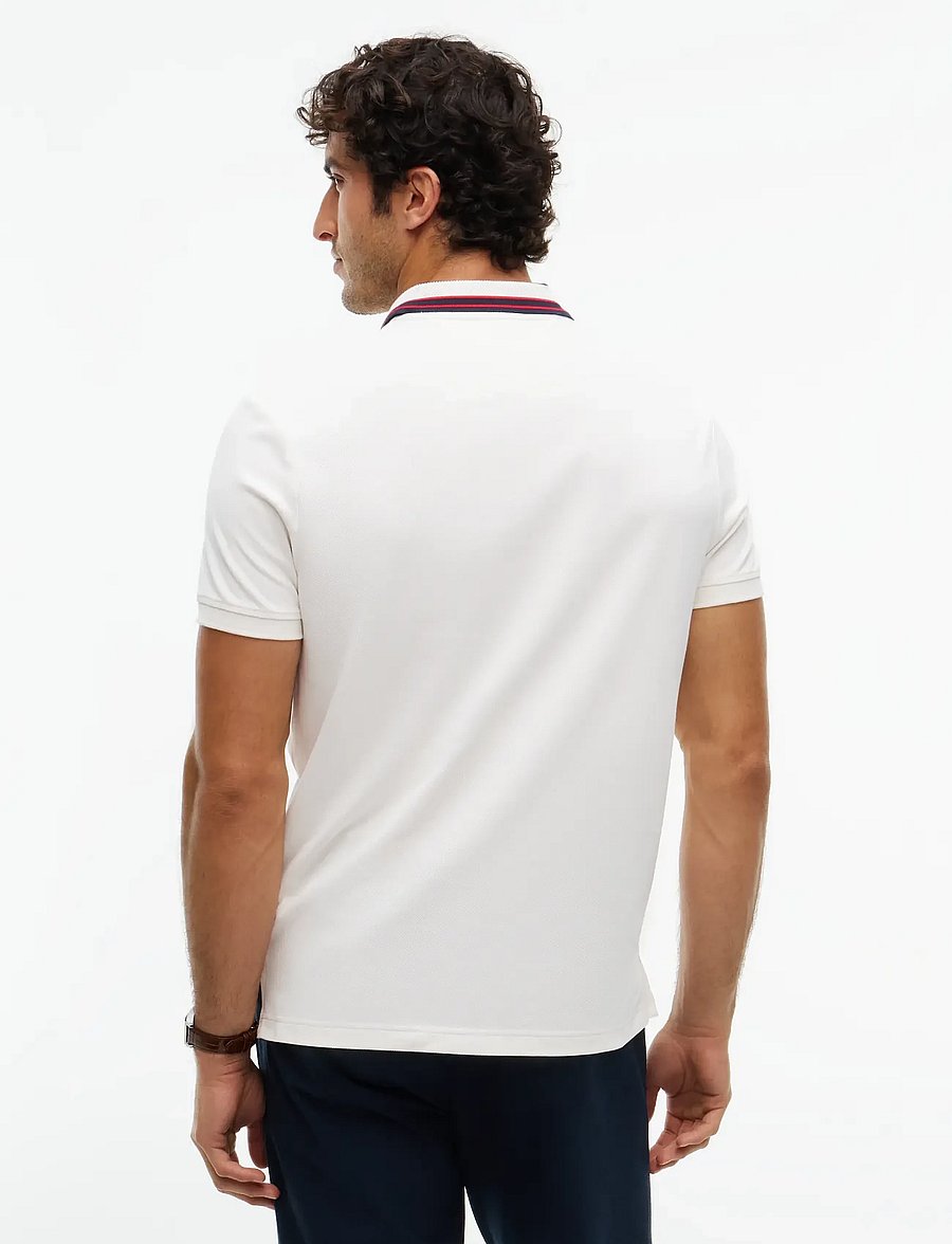 Tommy Hilfiger - LEFT CHEST GRAPHIC REG POLO - kortärmade pikéer - ivory petal - 2