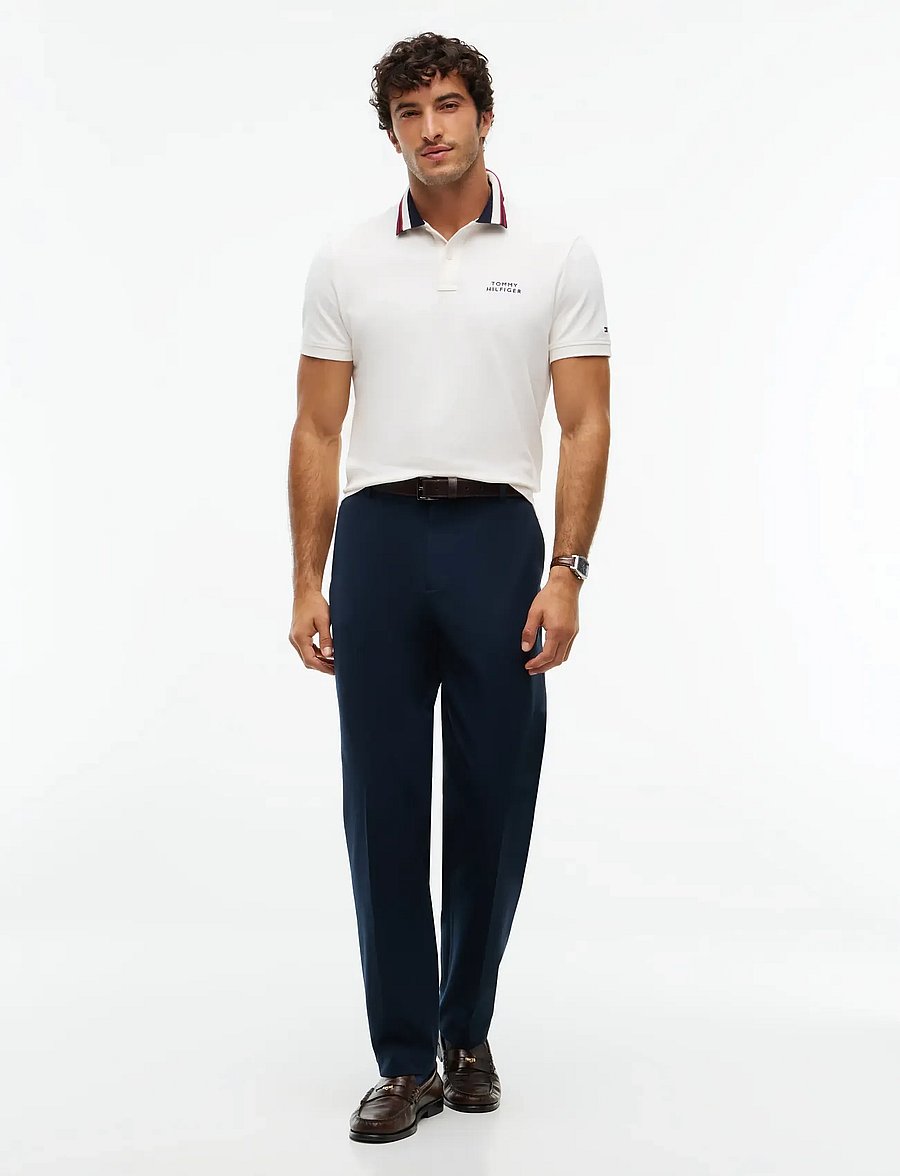 Tommy Hilfiger - LEFT CHEST GRAPHIC REG POLO - kortärmade pikéer - ivory petal - 4