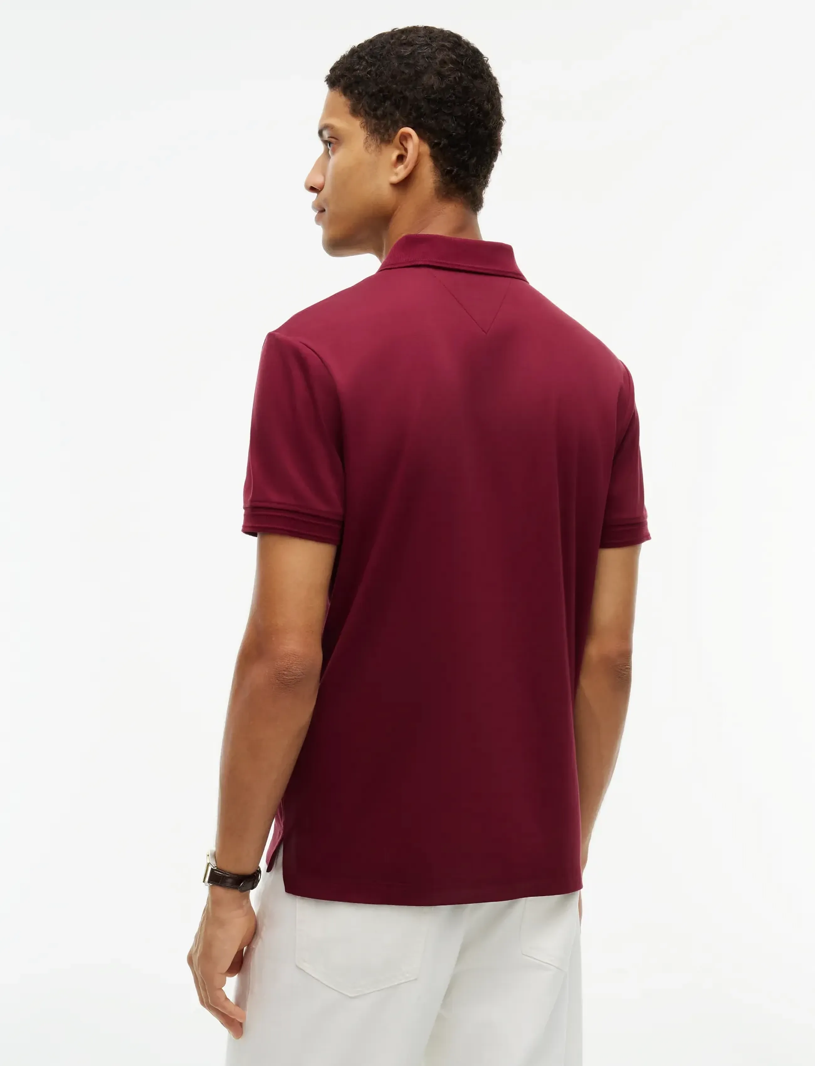 Tommy Hilfiger - ICON REG POLO - kortärmade pikéer - burgundy - 2