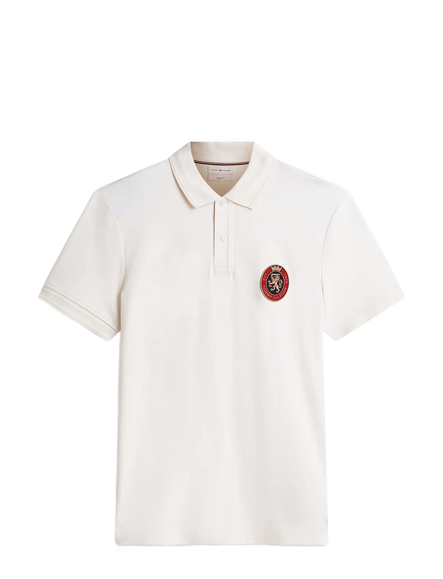 Tommy Hilfiger - ICON REG POLO - kortärmade pikéer - ivory petal - 1