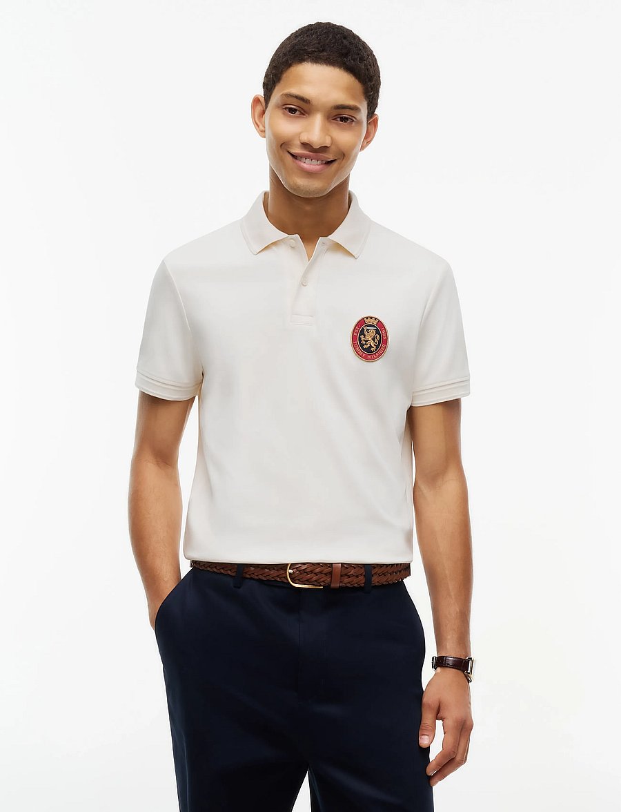 Tommy Hilfiger - ICON REG POLO - kortärmade pikéer - ivory petal - 0