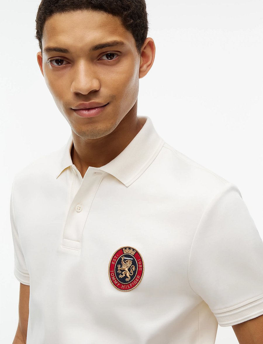 Tommy Hilfiger - ICON REG POLO - kortärmade pikéer - ivory petal - 3