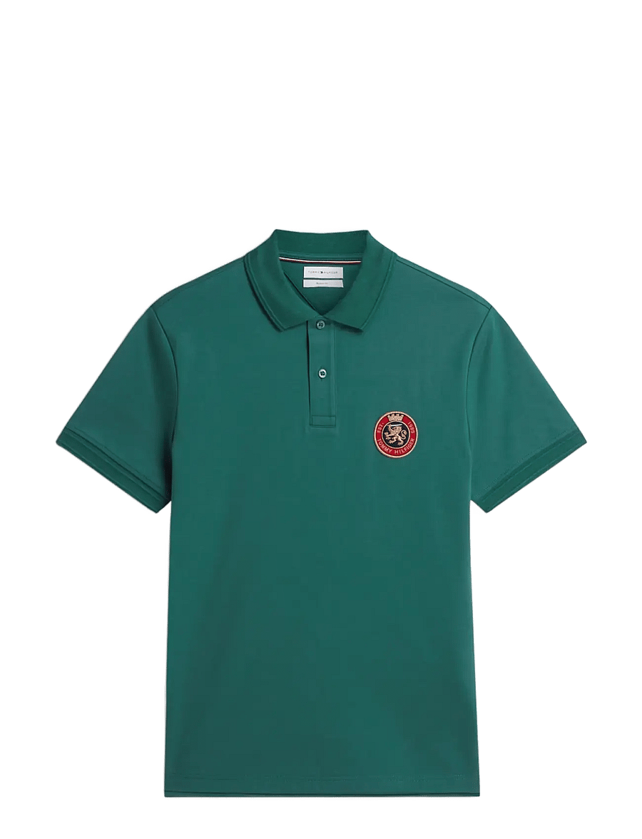 Tommy Hilfiger - ICON REG POLO - kortärmade pikéer - ornamental green - 1