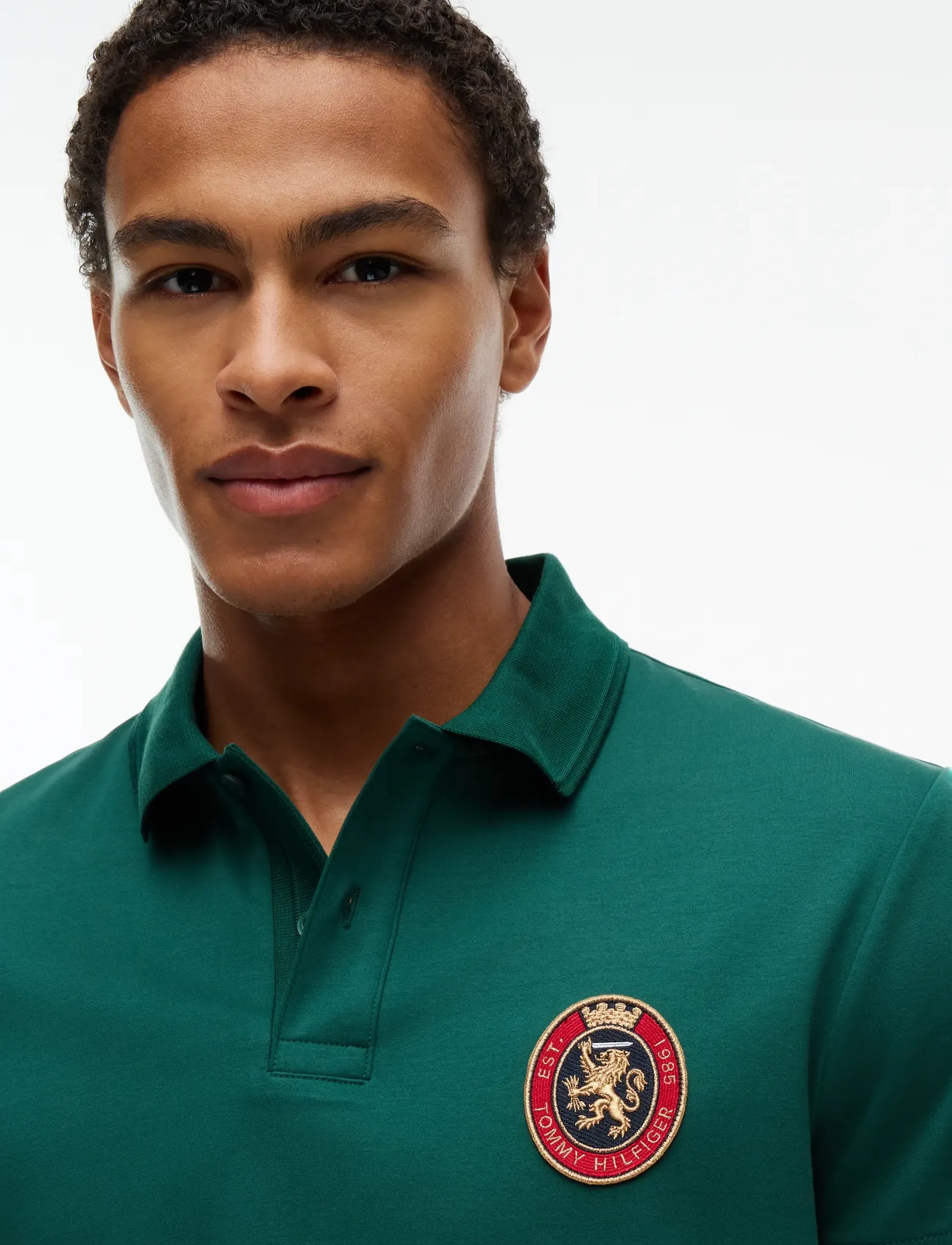 Tommy Hilfiger - ICON REG POLO - kortärmade pikéer - ornamental green - 3