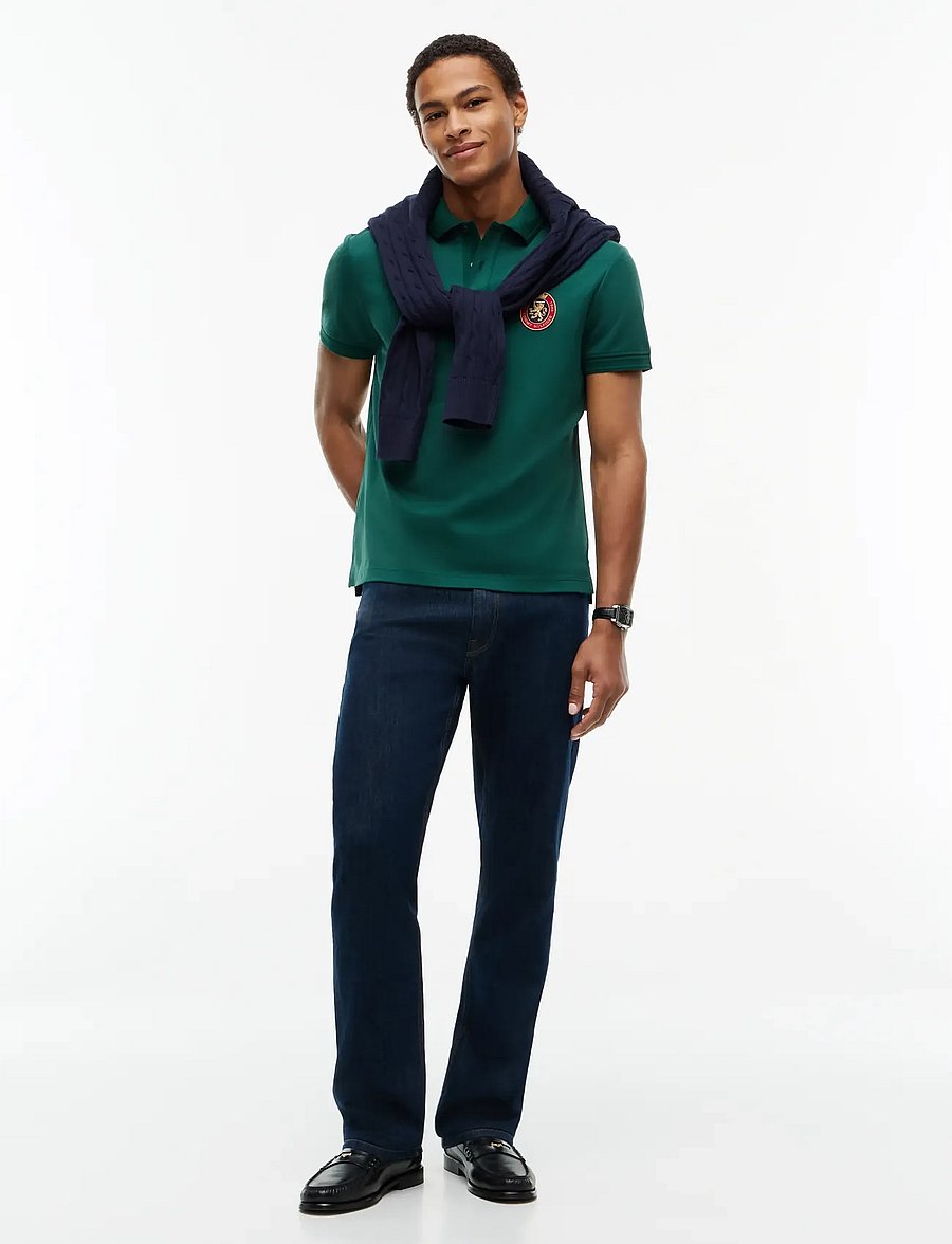 Tommy Hilfiger - ICON REG POLO - kortärmade pikéer - ornamental green - 4
