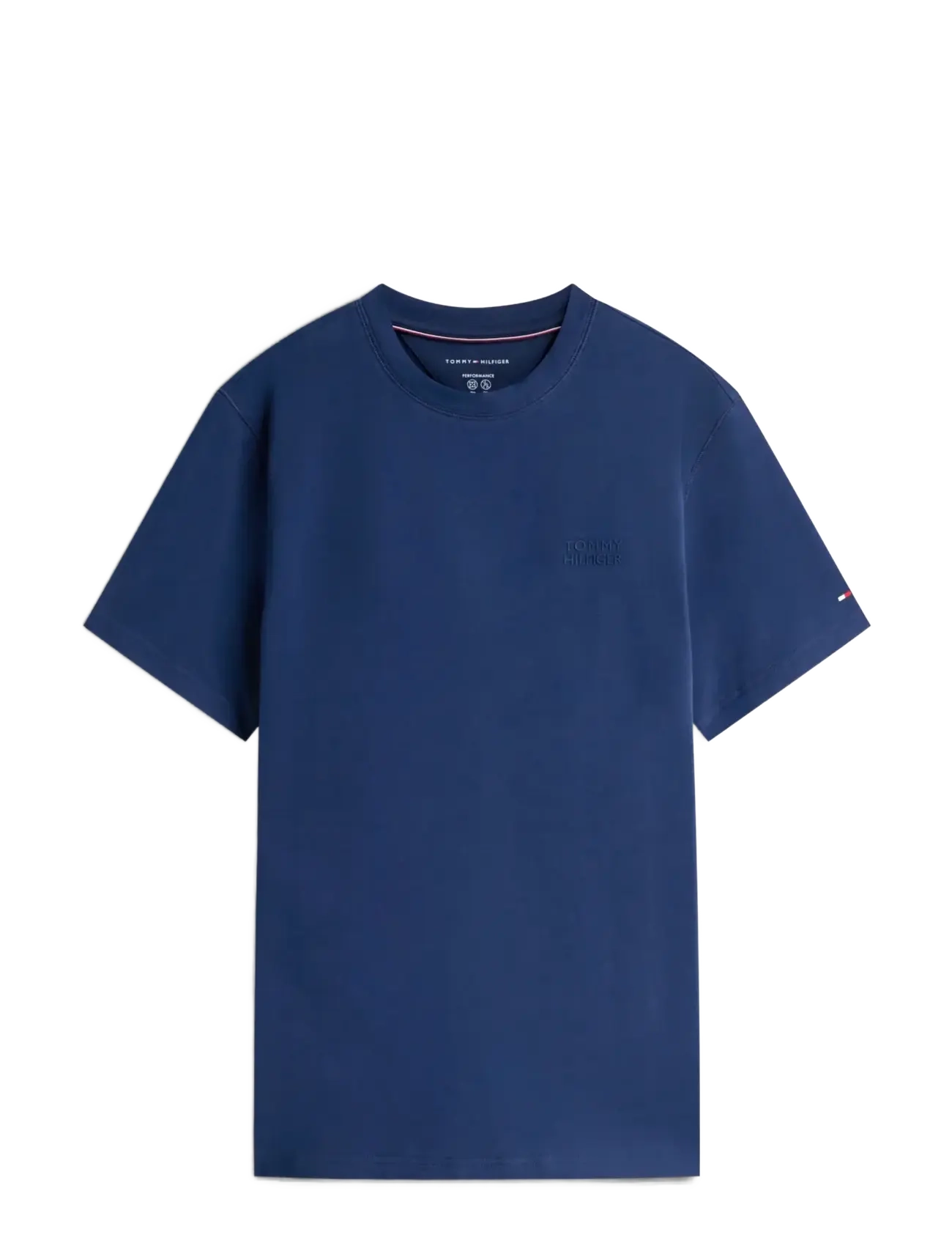 Tommy Hilfiger - PERFORMANCE GRAPHIC TEE - kortärmade t-shirts - carbon navy - 1