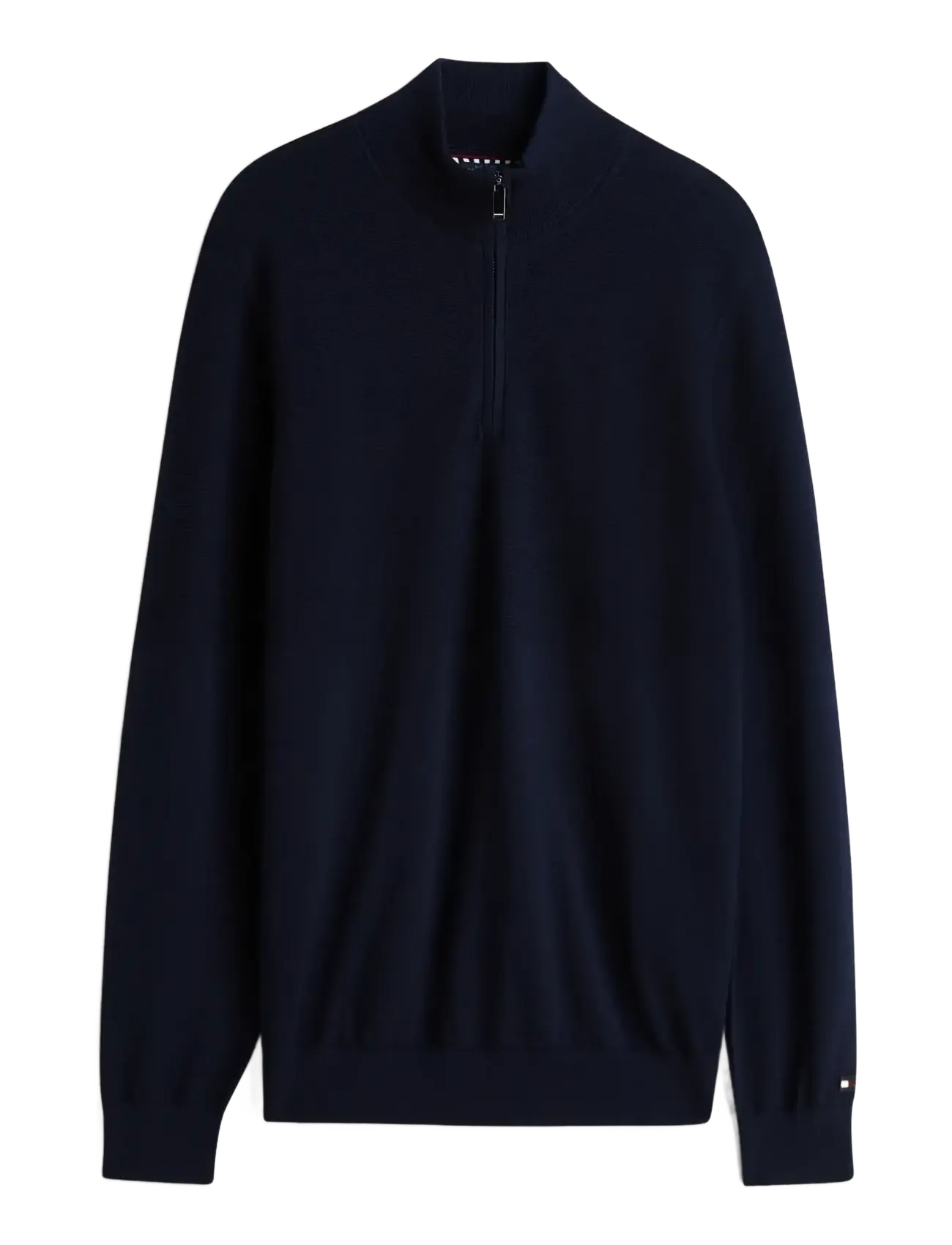 Tommy Hilfiger - NY PERFORMANCE MOCK NECK SWEATER - half zip-tröjor - navy blue - 1