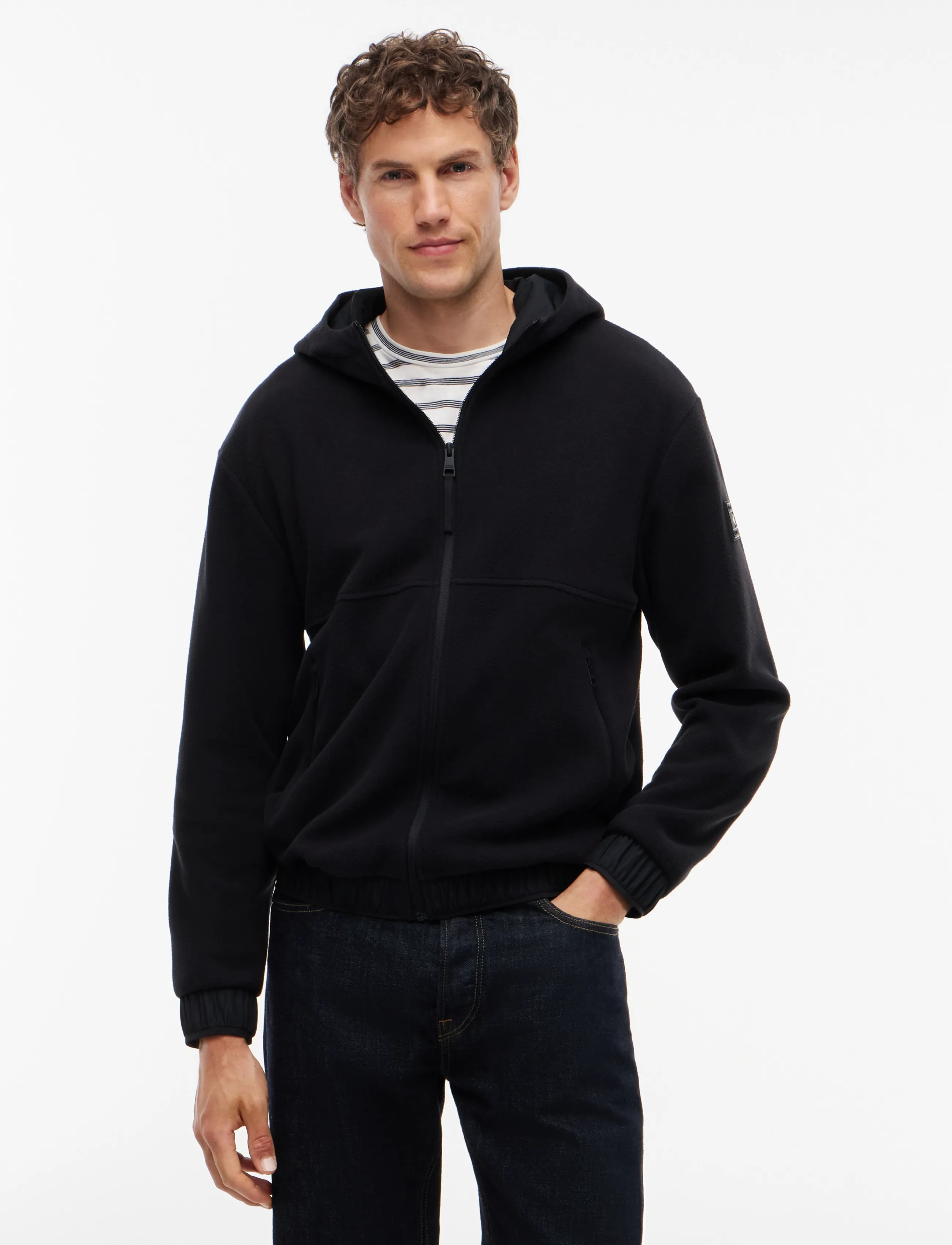 Tommy Hilfiger PERFORMANCE MIXED MEDIA ZT - Kleidung - BLACK / black