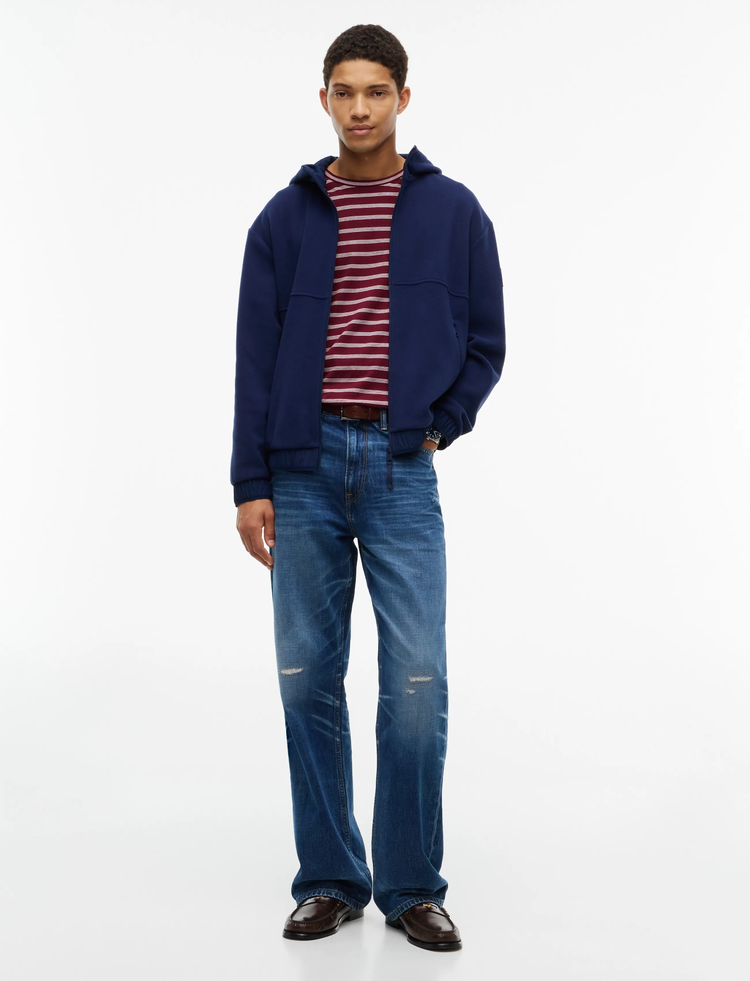 Tommy Hilfiger - PERFORMANCE MIXED MEDIA ZT - carbon navy - 4