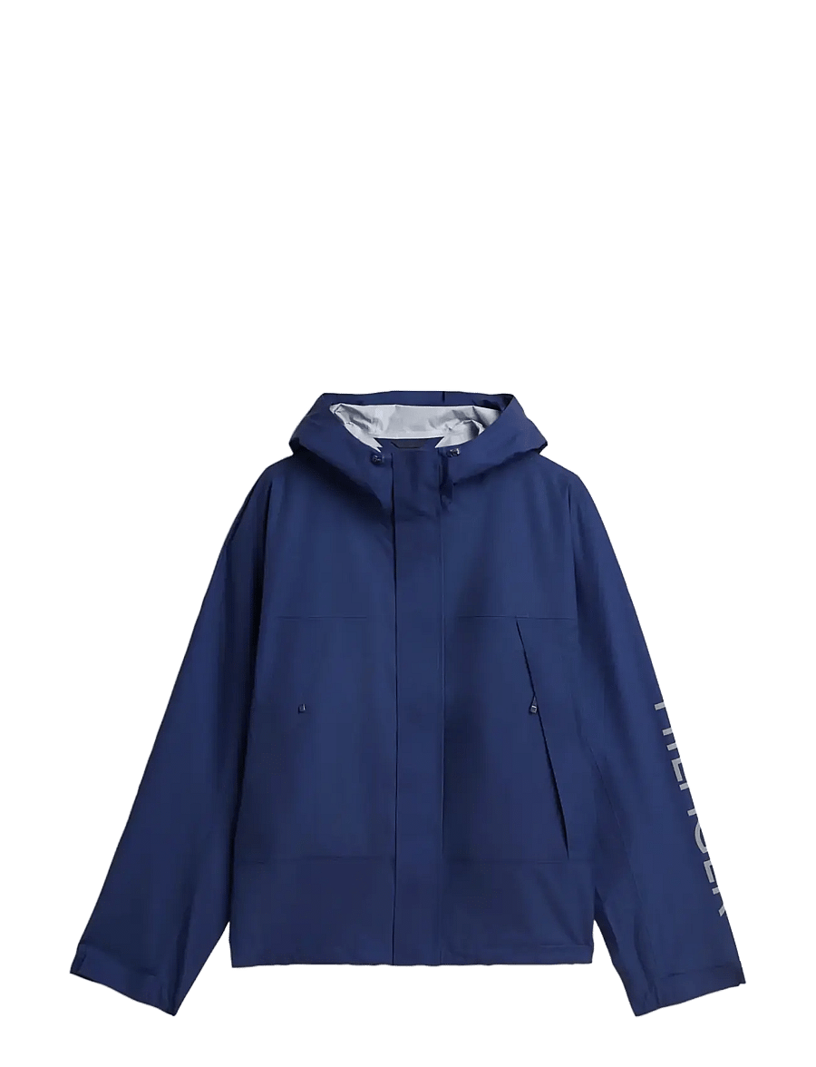 Tommy Hilfiger - PERFORMANCE RAIN ALLOVER JCKT - regenmäntel - carbon navy aop - 1
