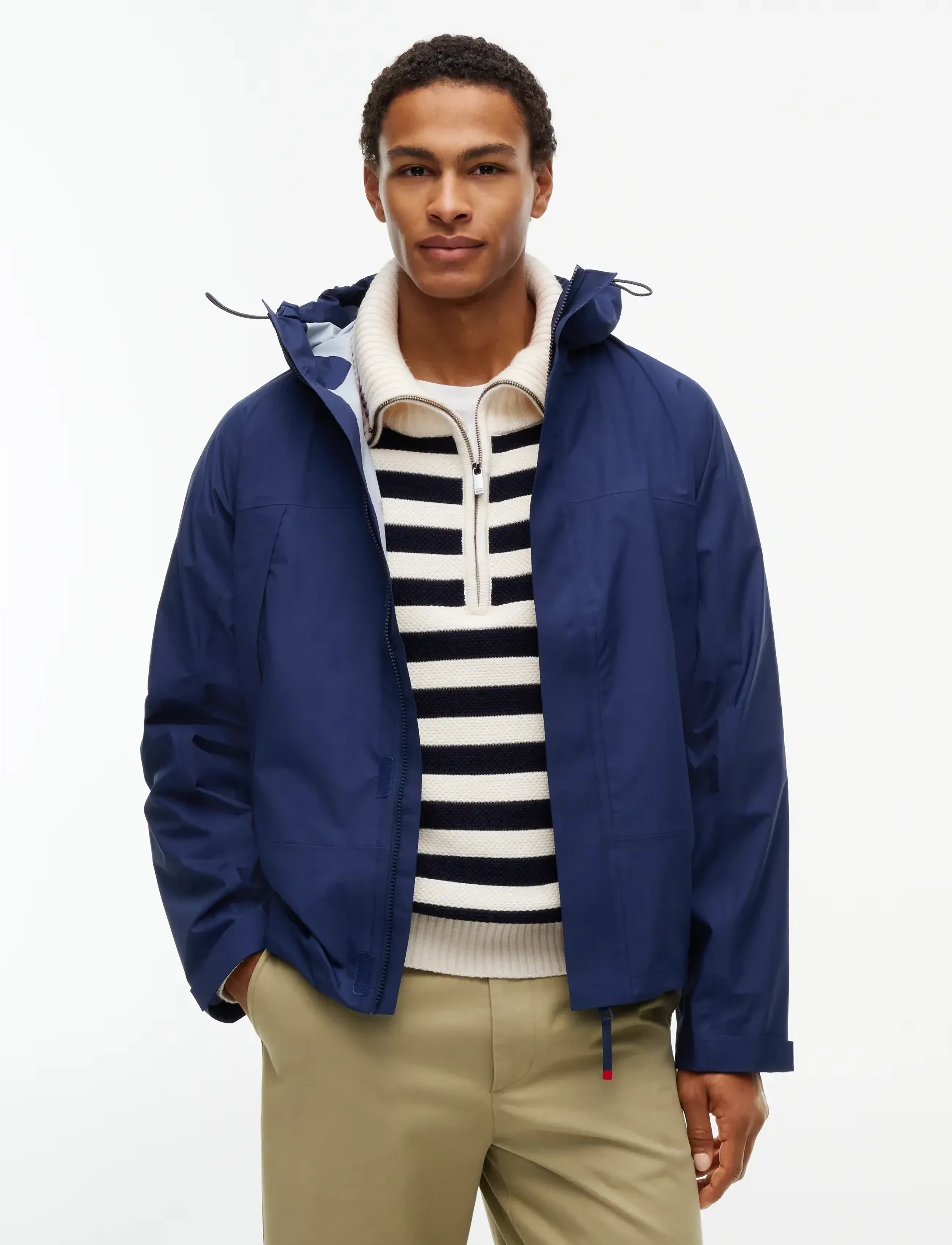 Tommy Hilfiger - PERFORMANCE RAIN ALLOVER JCKT - carbon navy   aop - 0