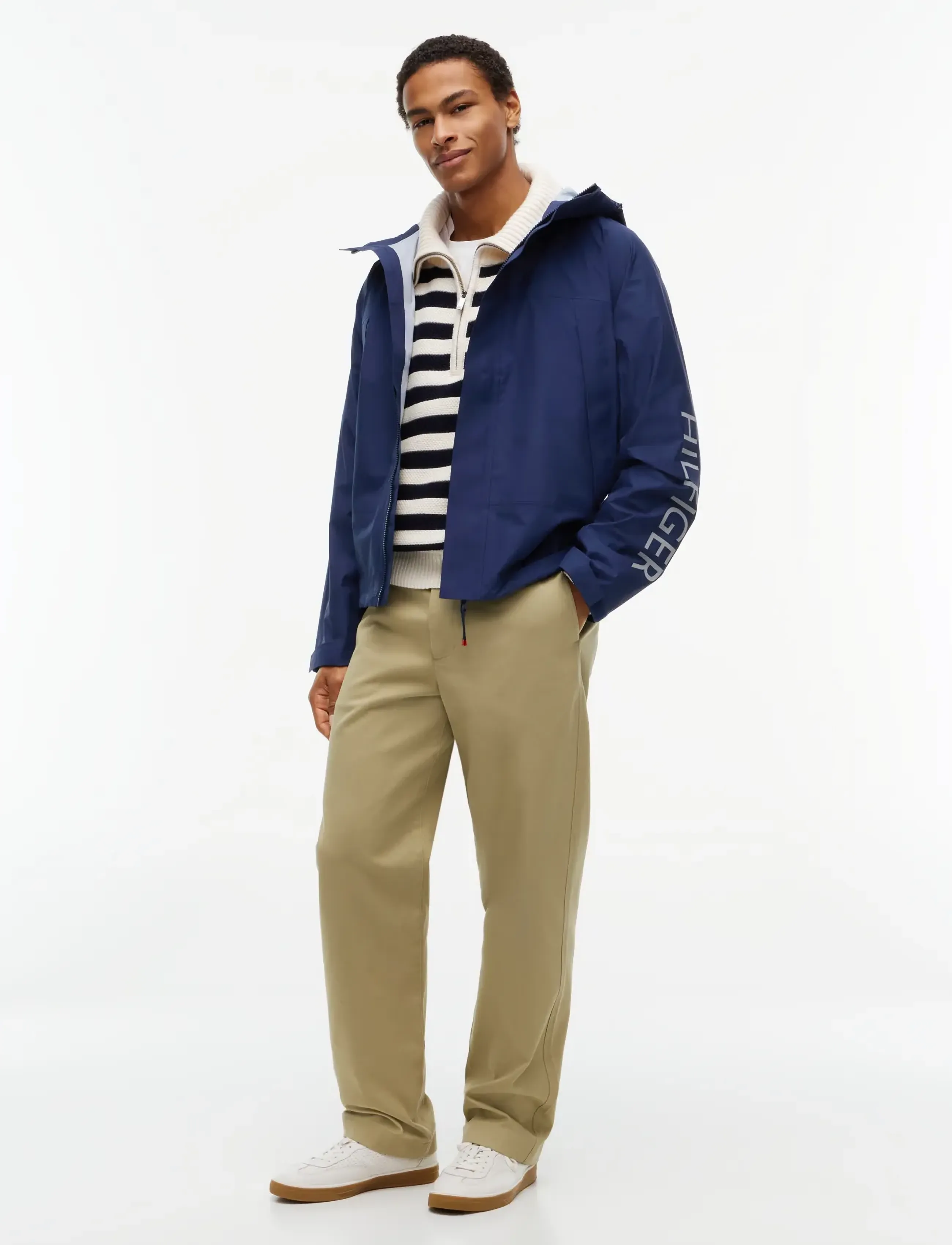 Tommy Hilfiger - PERFORMANCE RAIN ALLOVER JCKT - carbon navy   aop - 4