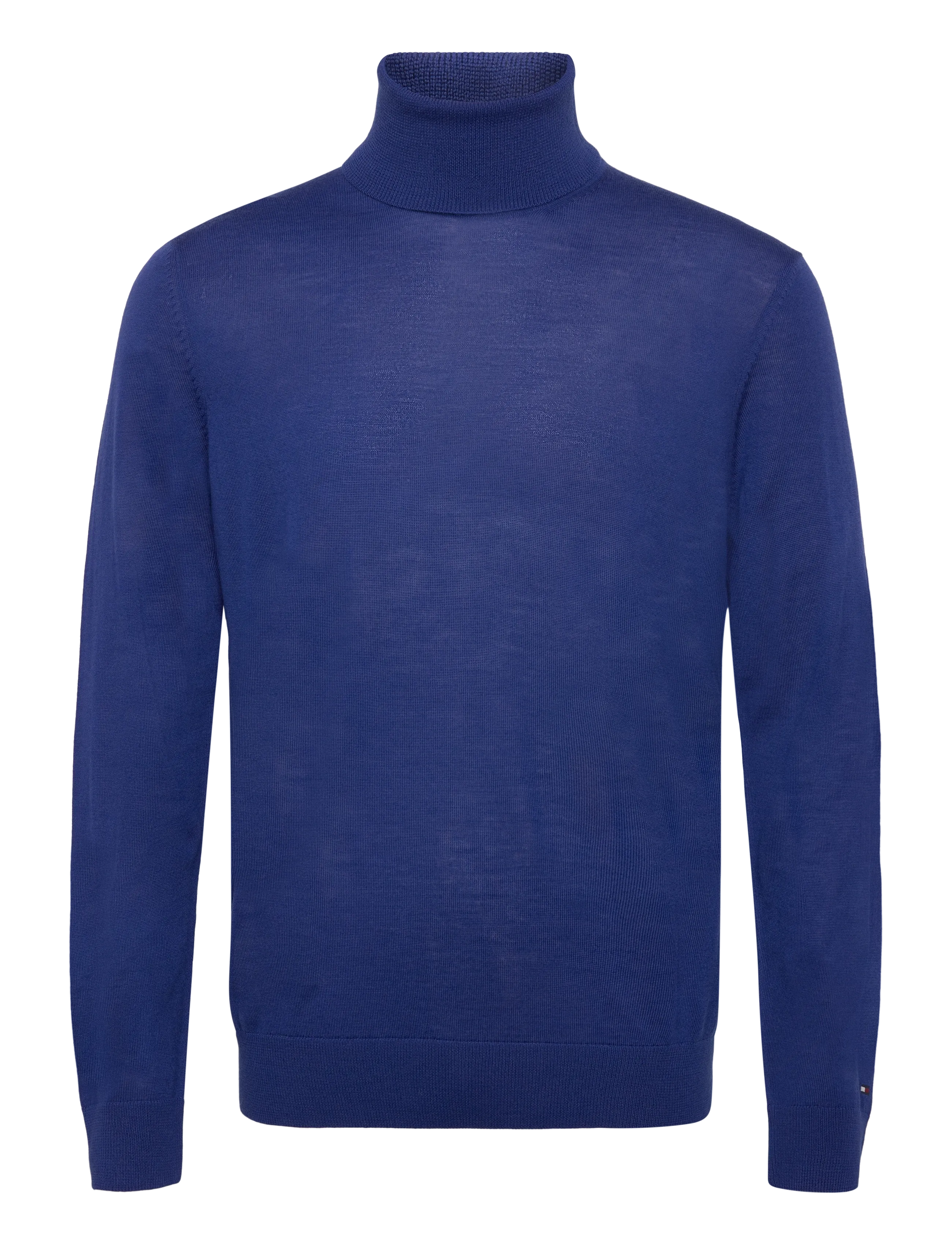 Tommy Hilfiger NY MERINO ROLL NECK SWEATER - Rollkragenpullover - BRILLIANT NAVY / navy