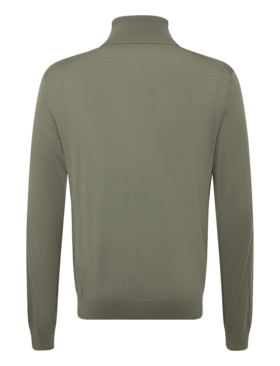 Tommy Hilfiger - NY MERINO ROLL NECK SWEATER - rollkragenpullover - ghost fern - 1