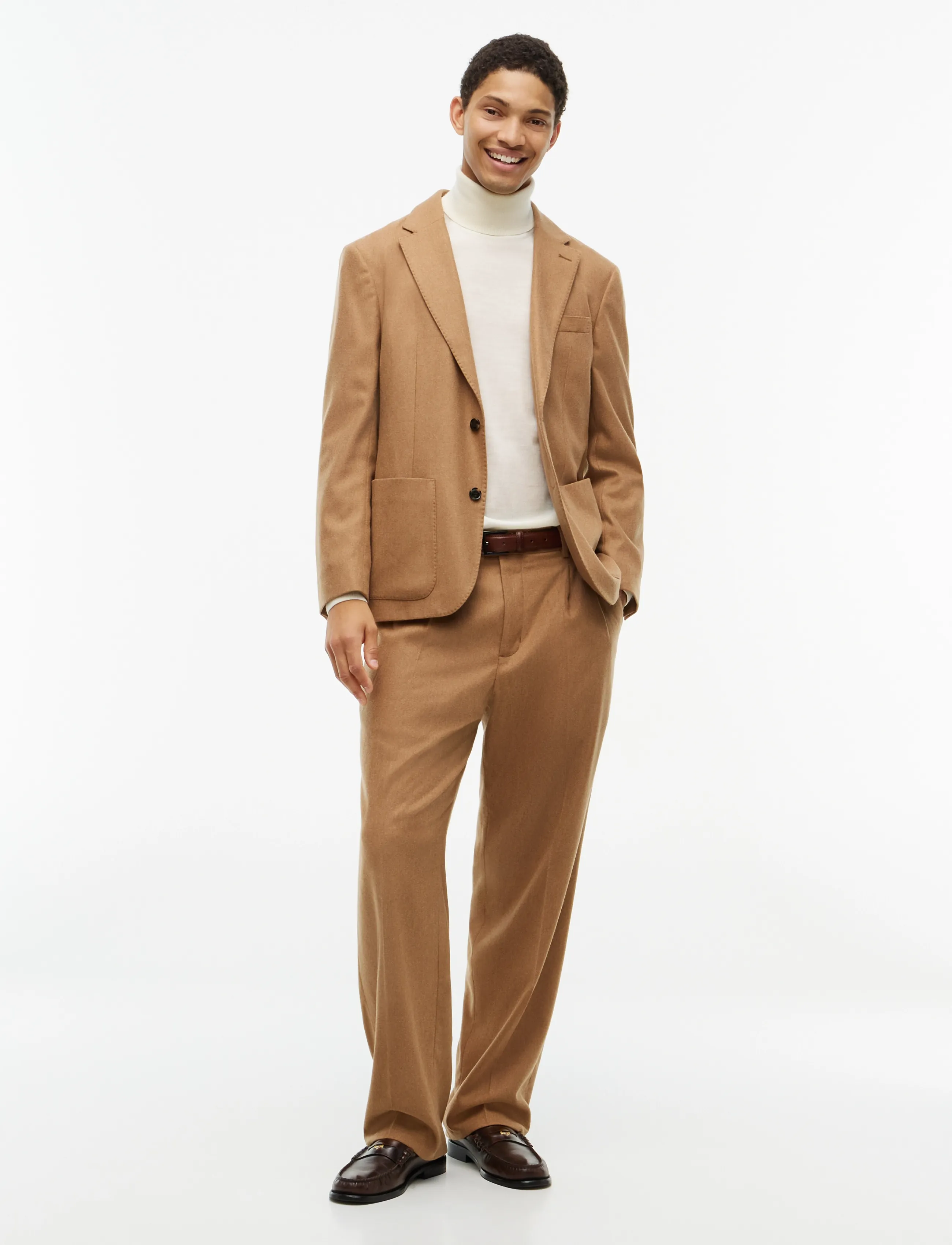 Tommy Hilfiger - NY MERINO ROLL NECK SWEATER - kõrge kaelusega - ivory petal - 4