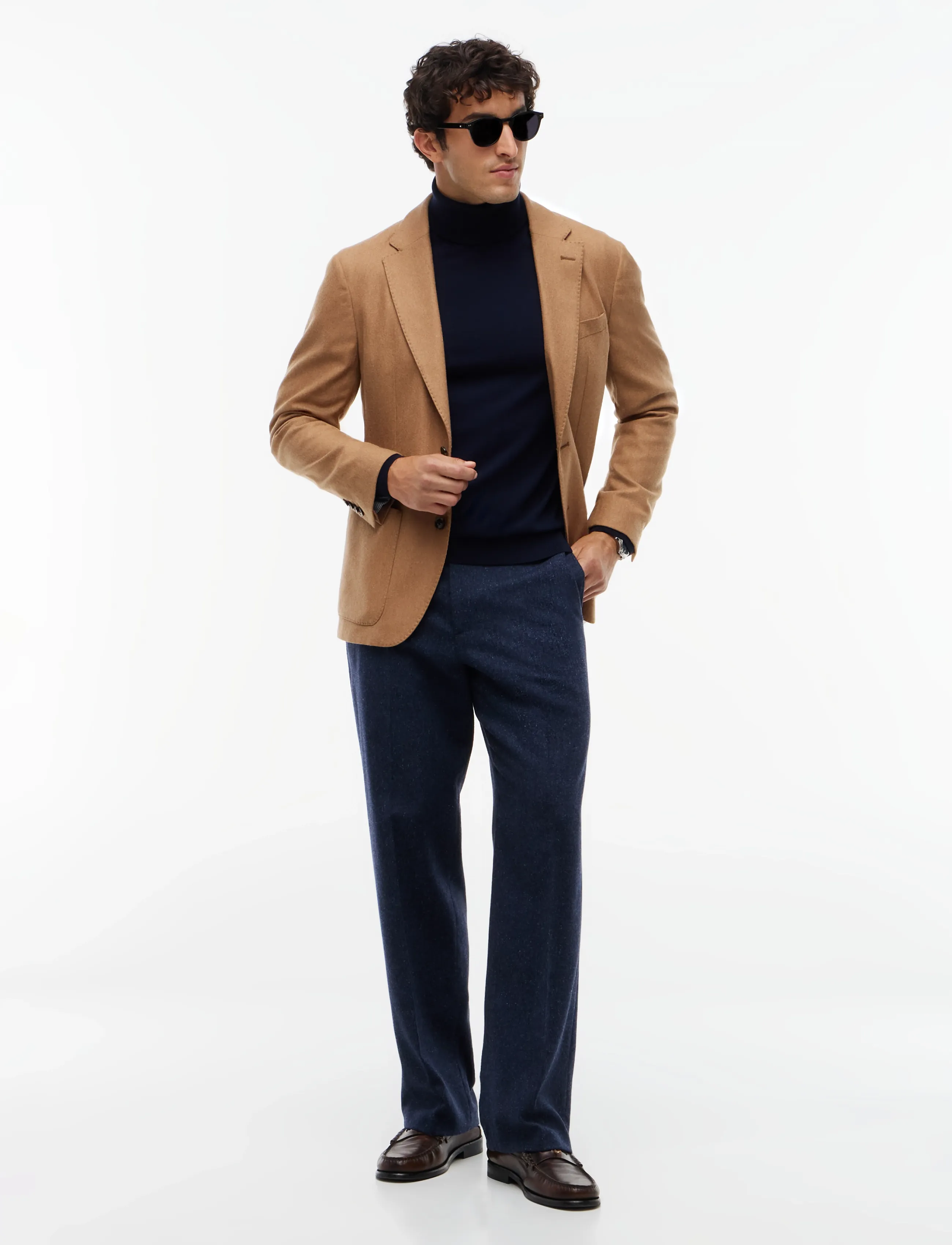 Tommy Hilfiger - NY MERINO ROLL NECK SWEATER - rollkragenpullover - navy blue - 4